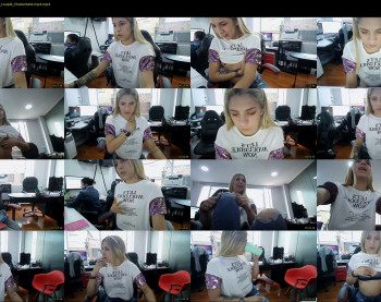 rosiehw — 70 minute Chaturbate couple cam show recording, 1080p, Oct 19, 2020