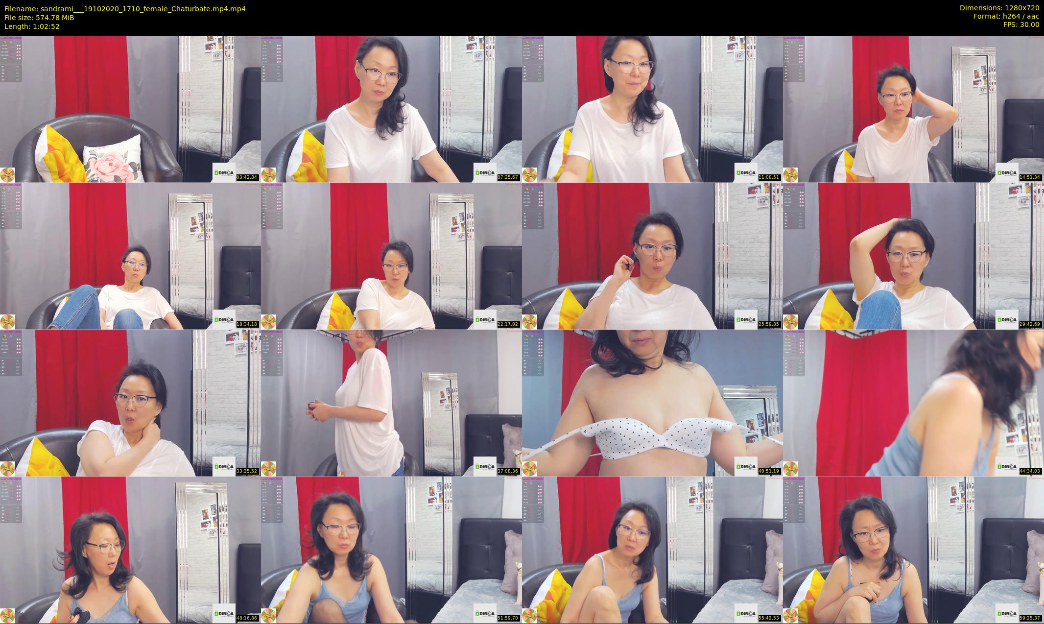 sandrami__ — 63 minute Chaturbate female cam show recording, 720p, Oct 19, 2020