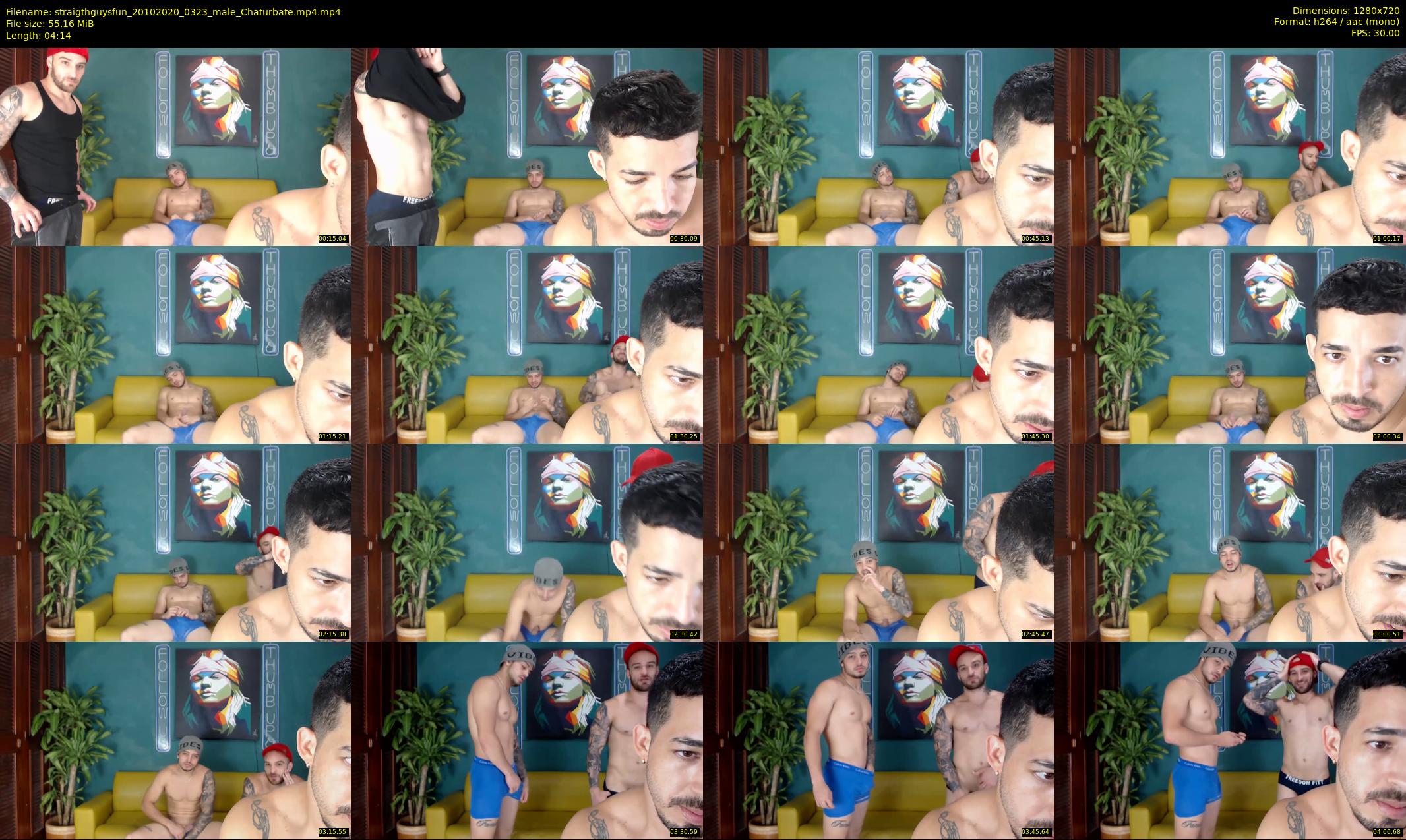 straigthguysfun — 5 minute Chaturbate male cam show recording, 720p, Oct 20, 2020