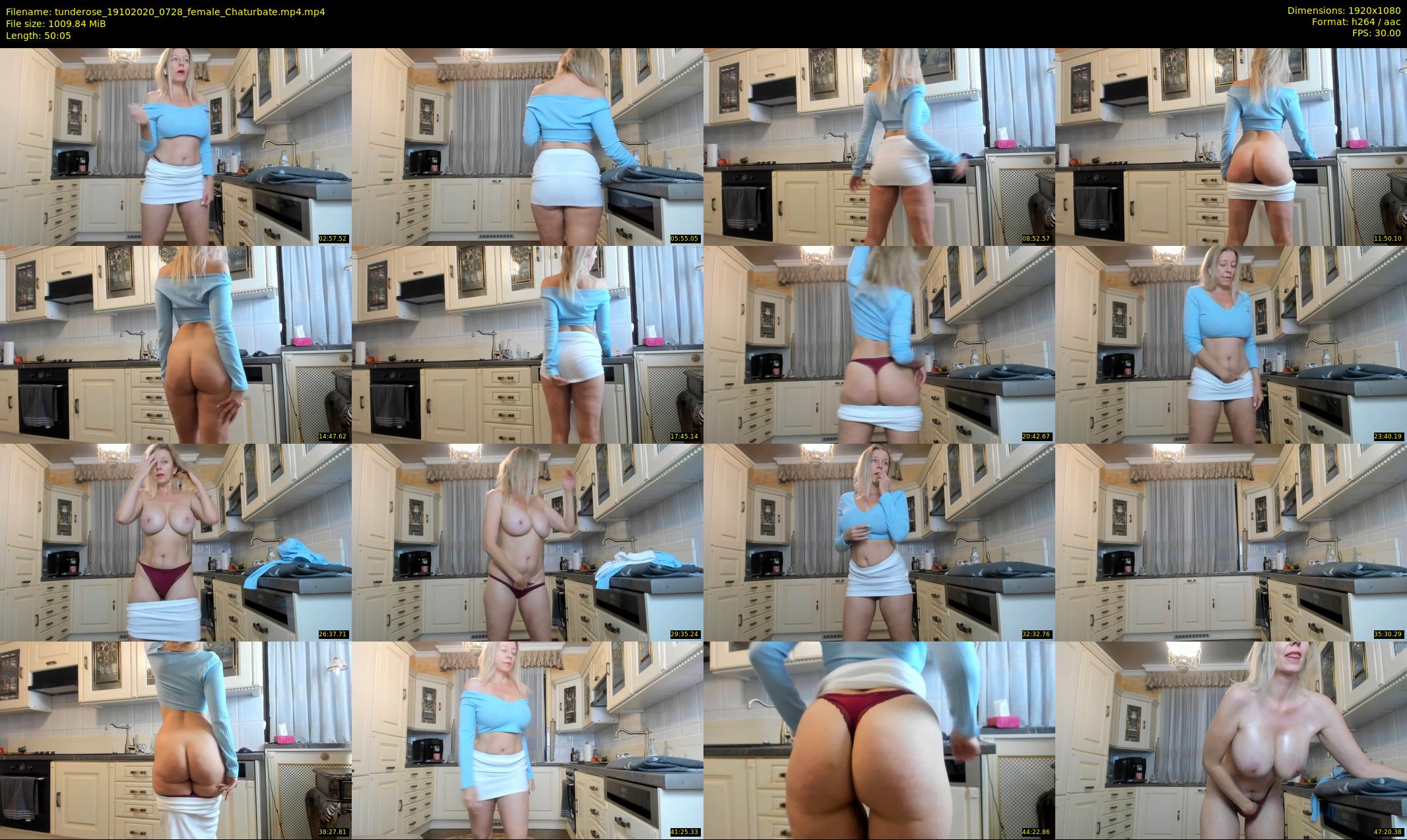 tunderose — 51 minute Chaturbate female cam show recording, 1080p, Oct 19, 2020