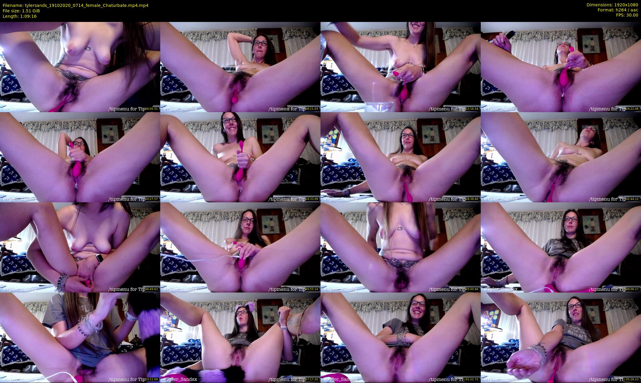 tylersands — 70 minute Chaturbate female cam show recording, 1080p, Oct 19, 2020