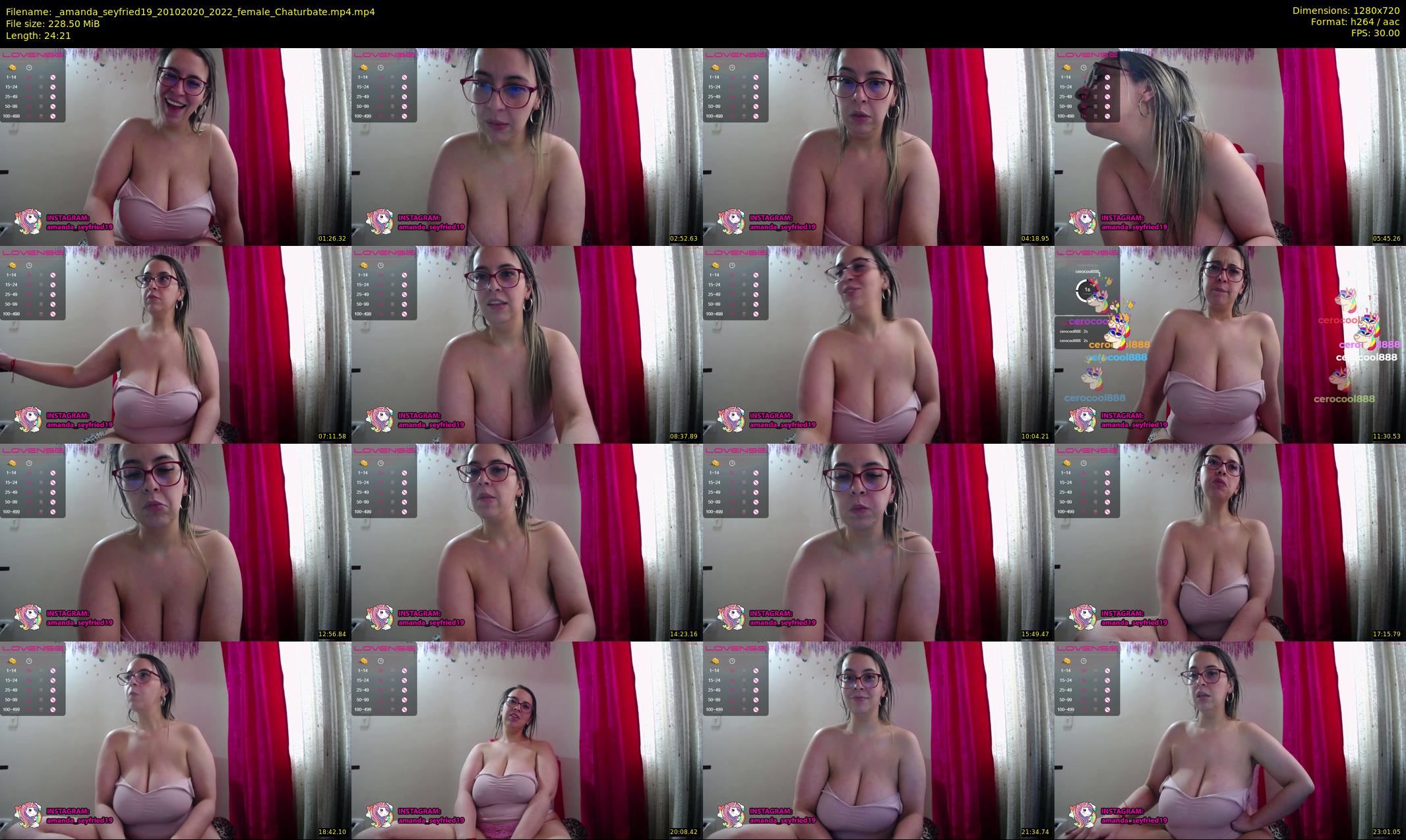 _amanda_seyfried19 — 25 minute Chaturbate female cam show recording, 720p, Oct 20, 2020