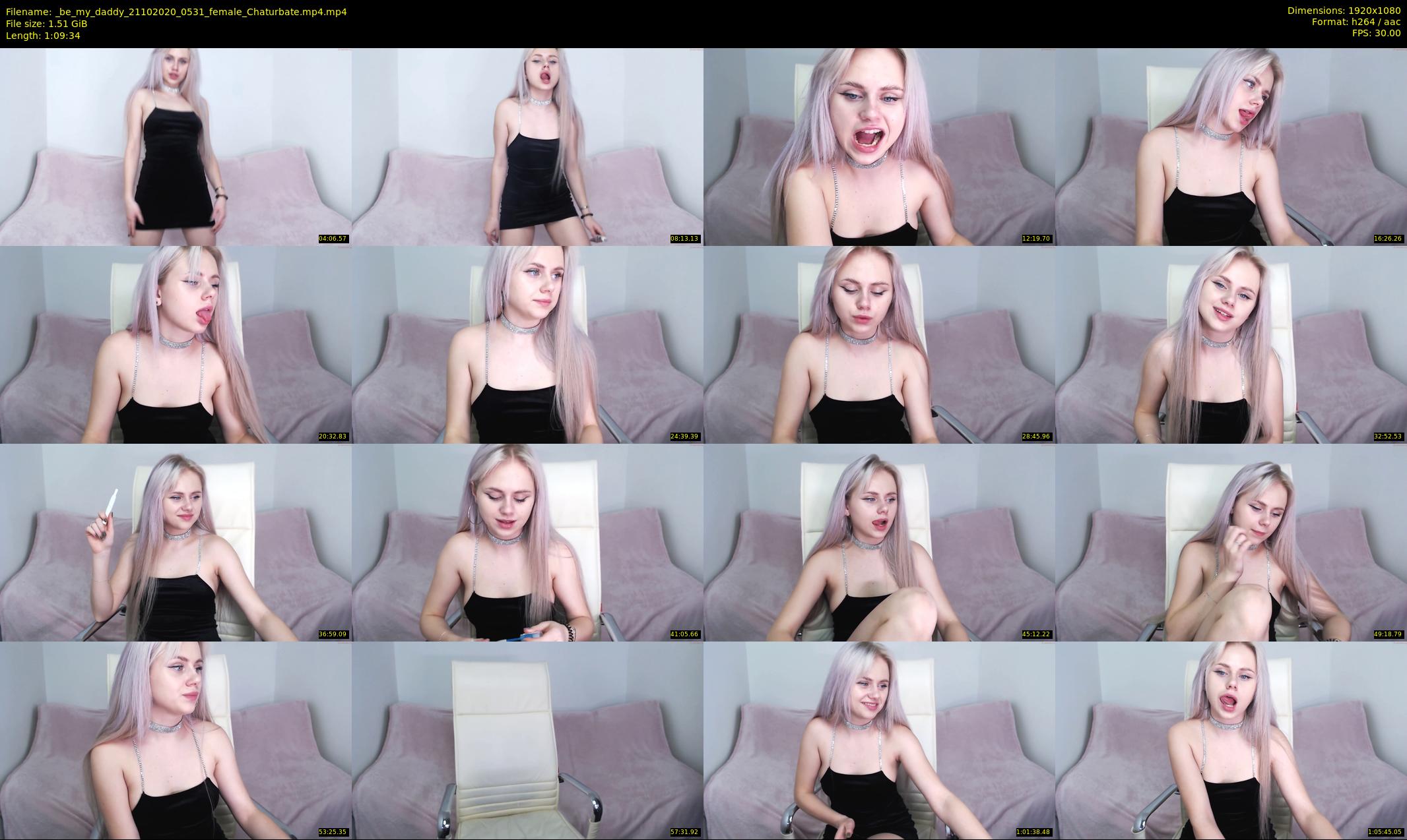_be_my_daddy — 70 minute Chaturbate female cam show recording, 1080p, Oct 21, 2020