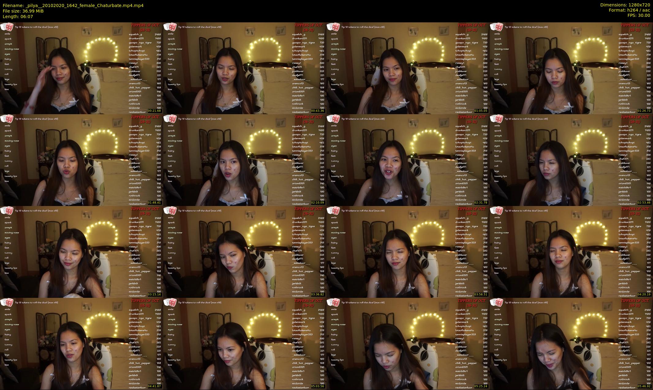 _pilya_ — 7 minute Chaturbate female cam show recording, 720p, Oct 20, 2020