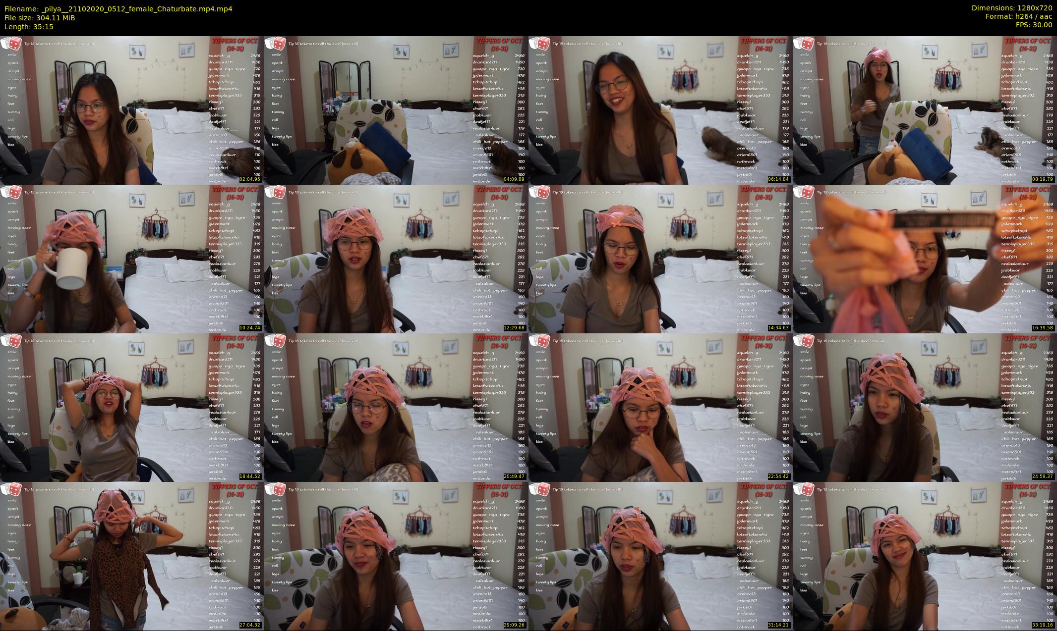 _pilya_ — 36 minute Chaturbate female cam show recording, 720p, Oct 21, 2020