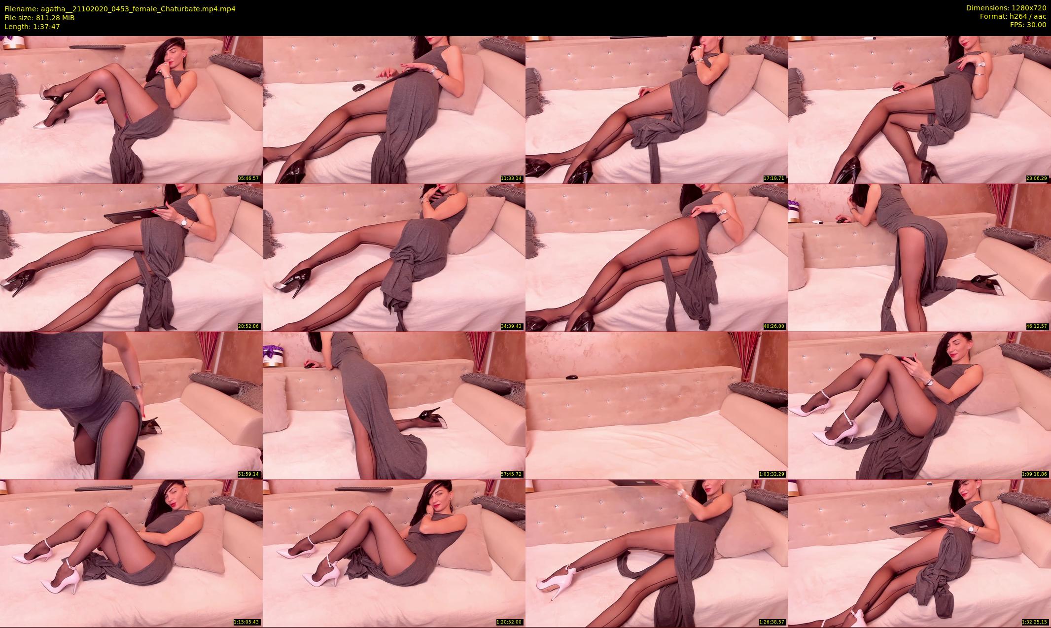 agatha_ — 98 minute Chaturbate female cam show recording, 720p, Oct 21, 2020