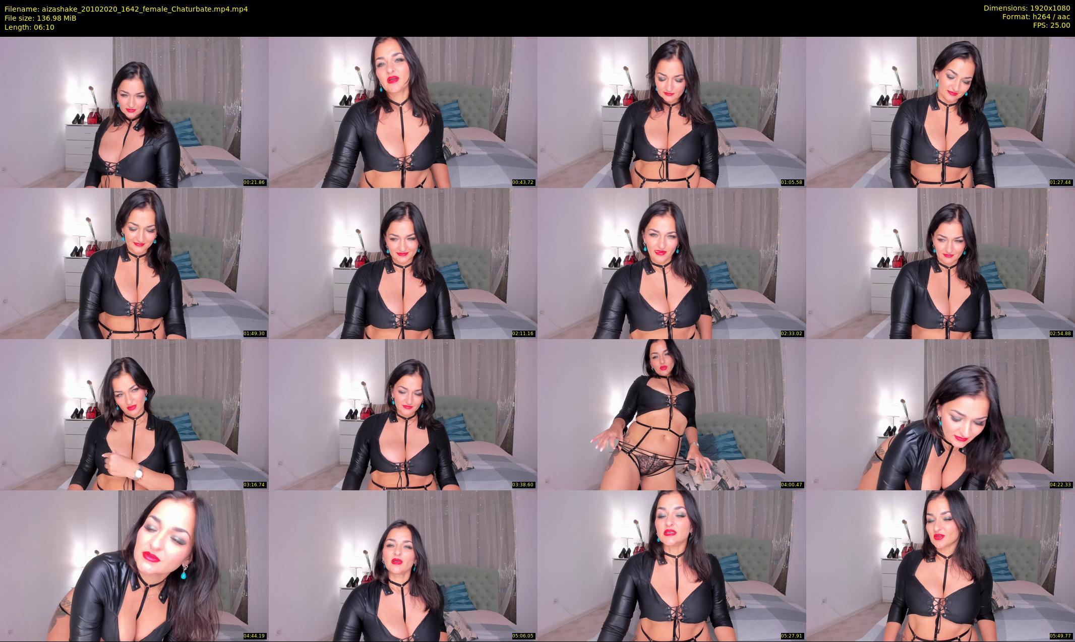 aizashake — 7 minute Chaturbate female cam show recording, 1080p, Oct 20, 2020