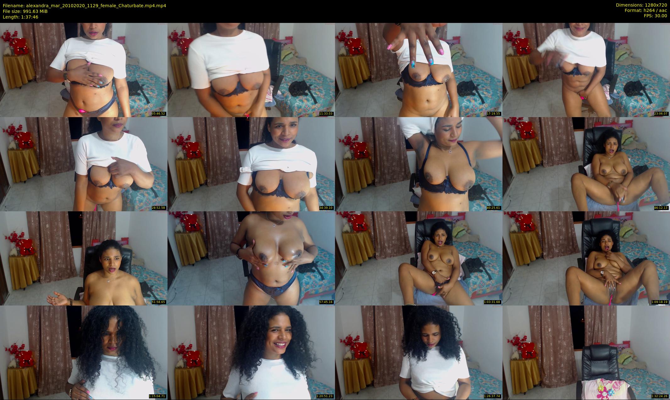 alexandra_mar — 98 minute Chaturbate female cam show recording, 720p, Oct 20, 2020