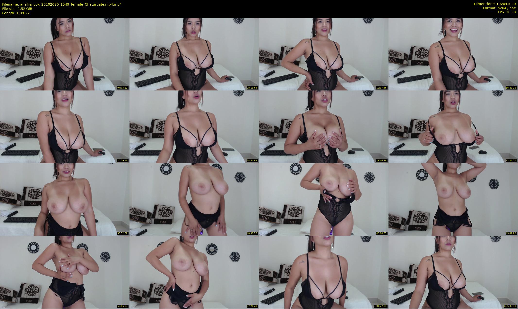 analiia_cox — 70 minute Chaturbate female cam show recording, 1080p, Oct 20, 2020