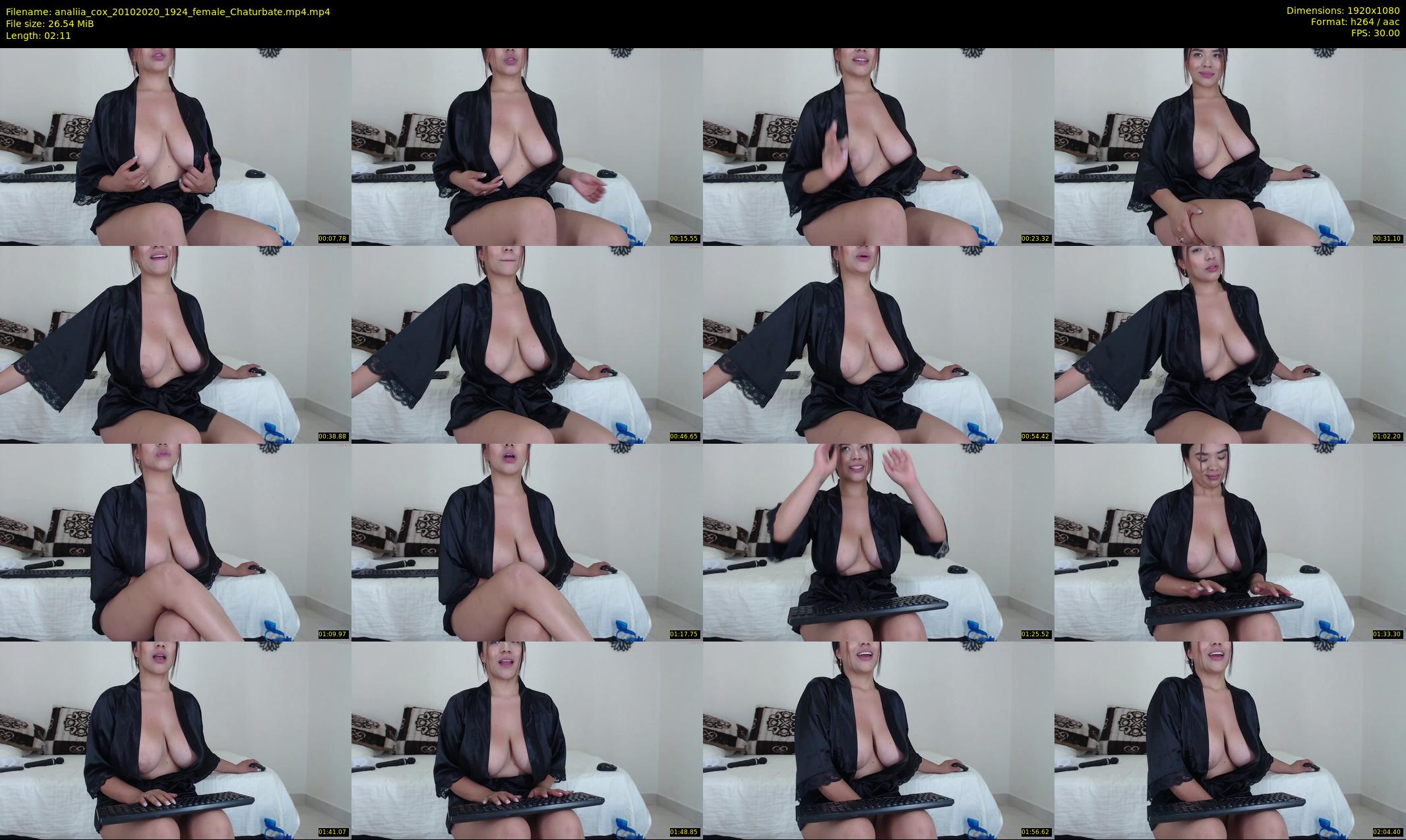 analiia_cox — 3 minute Chaturbate female cam show recording, 1080p, Oct 20, 2020