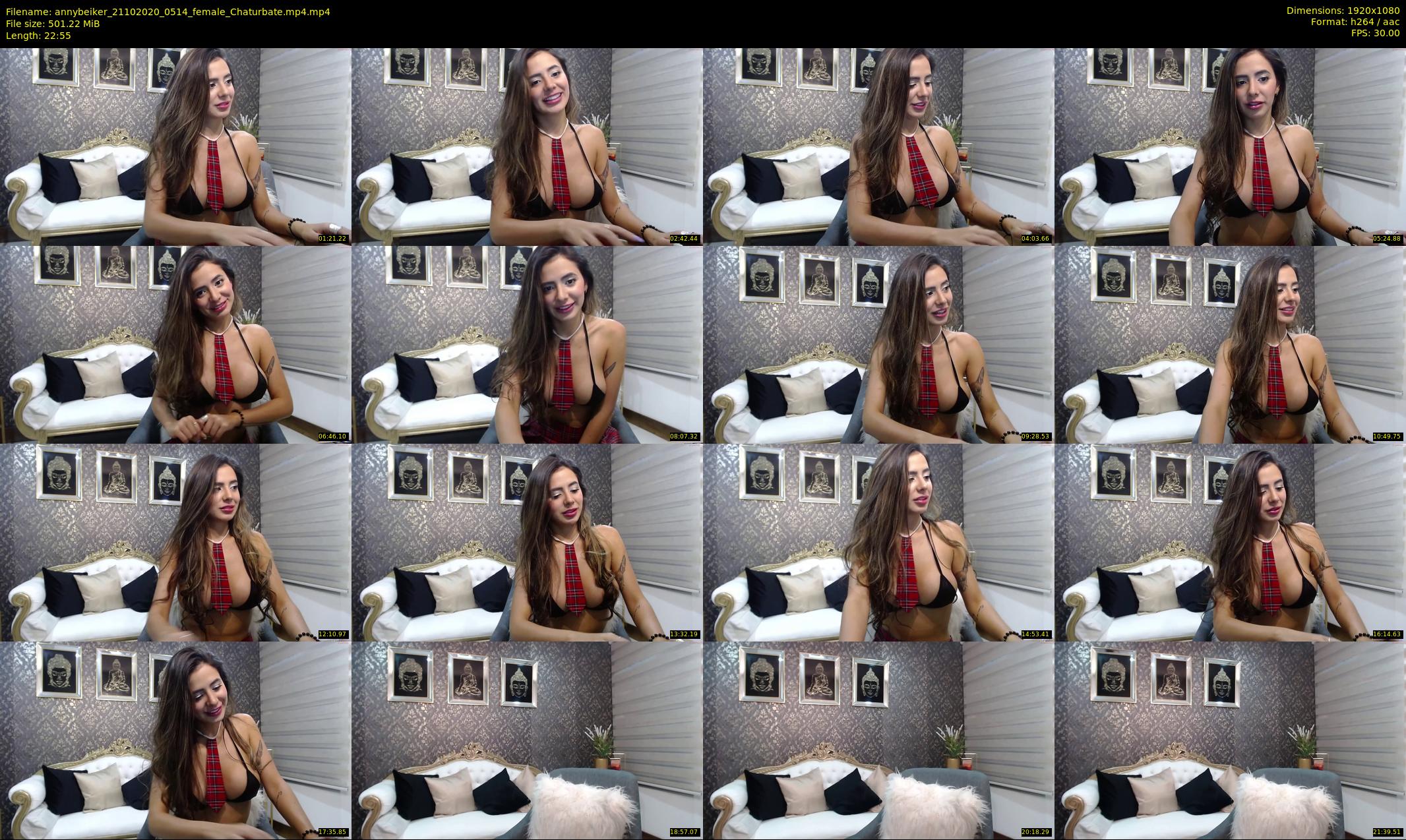 annybeiker — 23 minute Chaturbate female cam show recording, 1080p, Oct 21, 2020