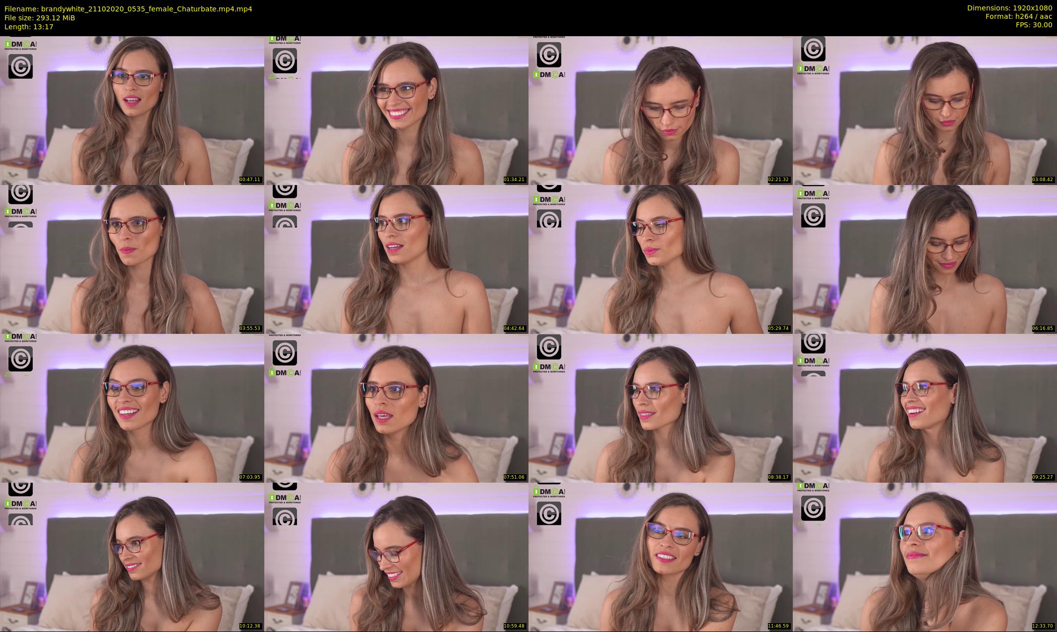brandywhite — 14 minute Chaturbate female cam show recording, 1080p, Oct 21, 2020