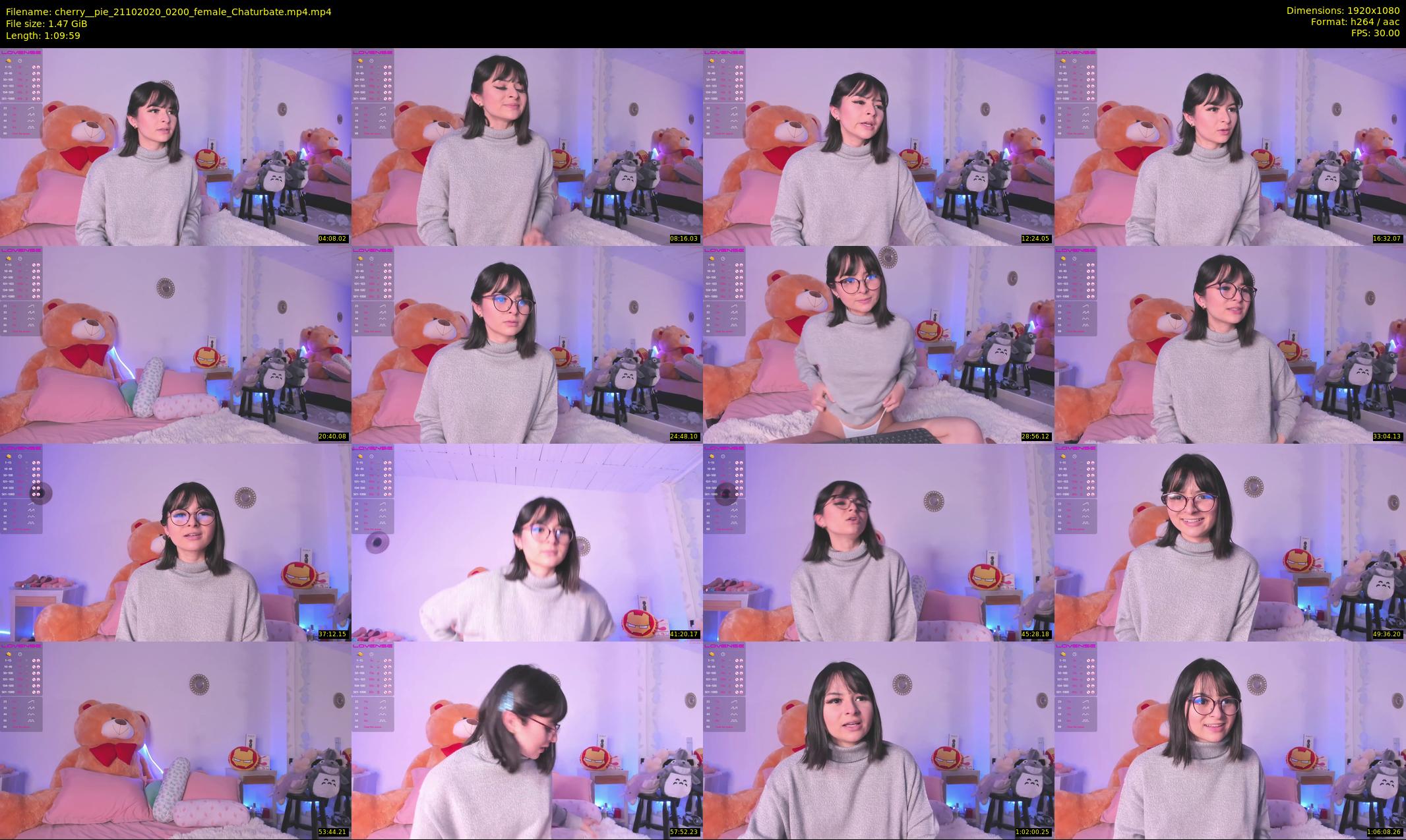 cherry__pie — 70 minute Chaturbate female cam show recording, 1080p, Oct 21, 2020