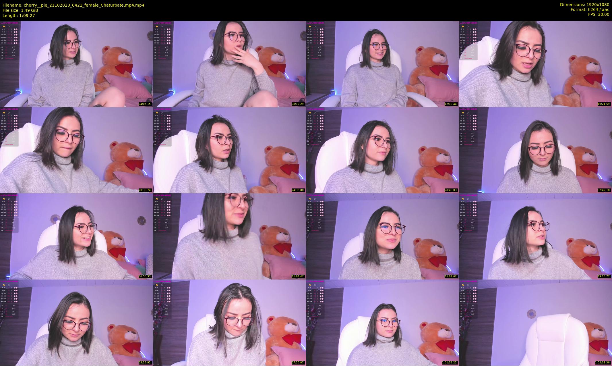 cherry__pie — 70 minute Chaturbate female cam show recording, 1080p, Oct 21, 2020