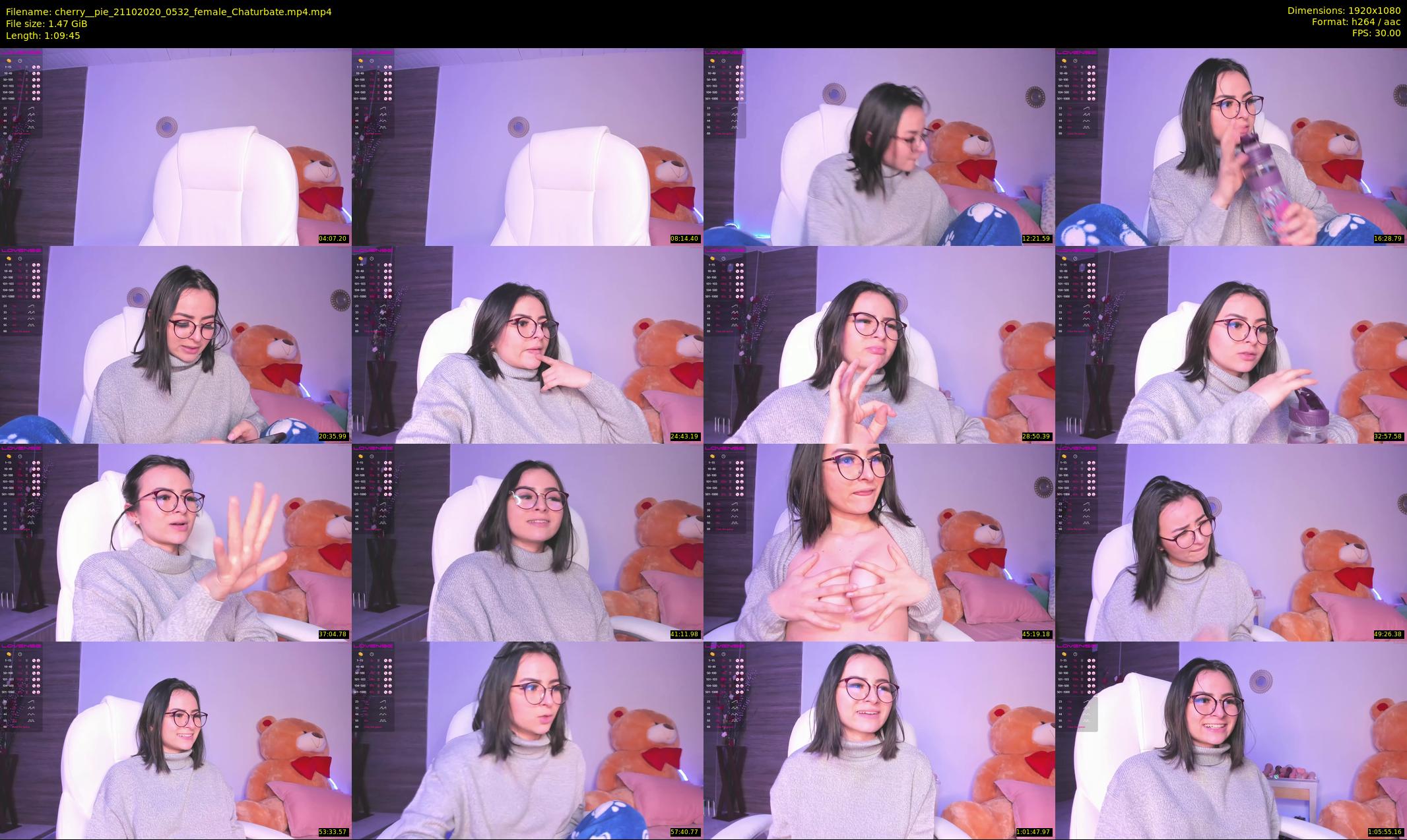 cherry__pie — 70 minute Chaturbate female cam show recording, 1080p, Oct 21, 2020