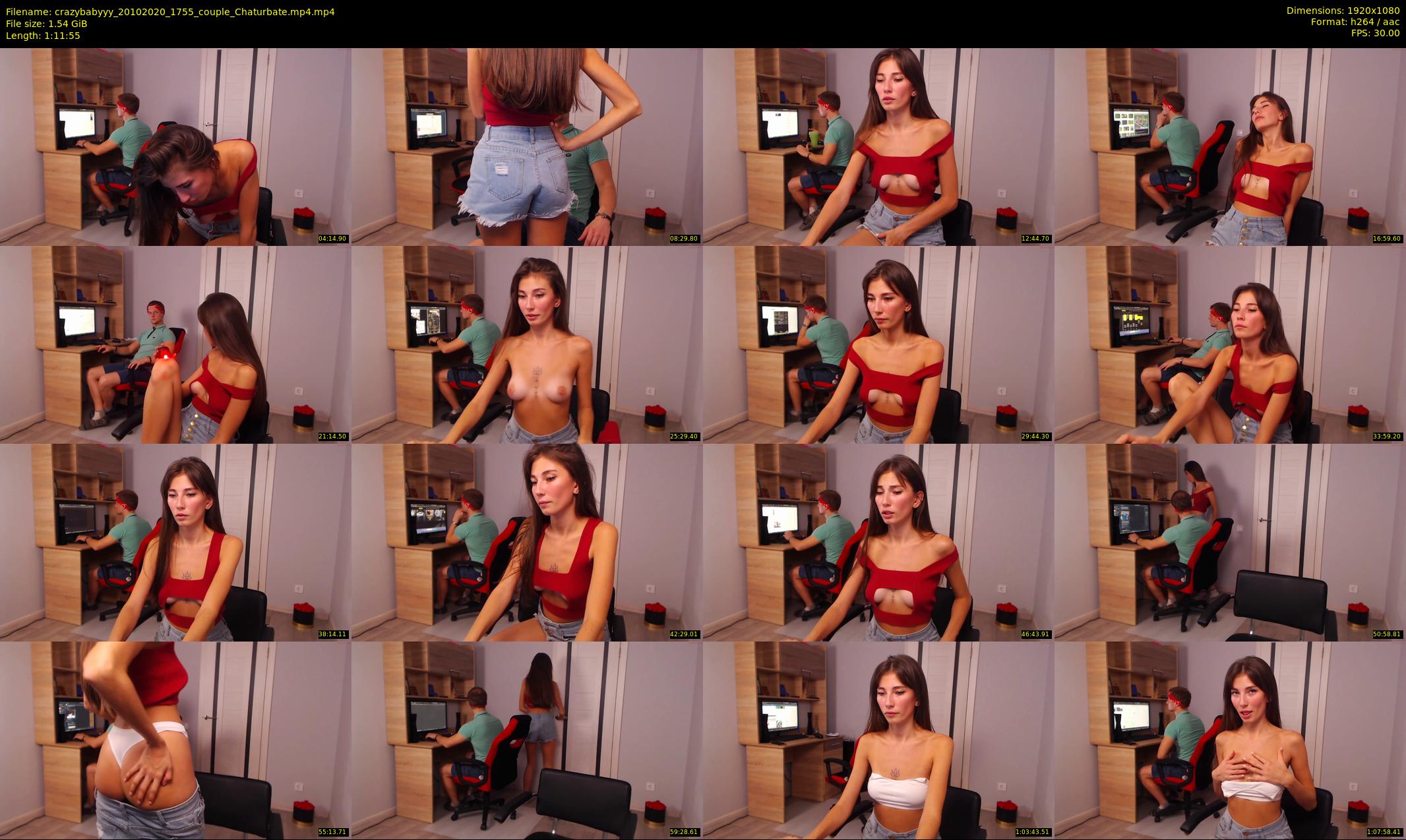 crazybabyyy — 72 minute Chaturbate couple cam show recording, 1080p, Oct 20, 2020