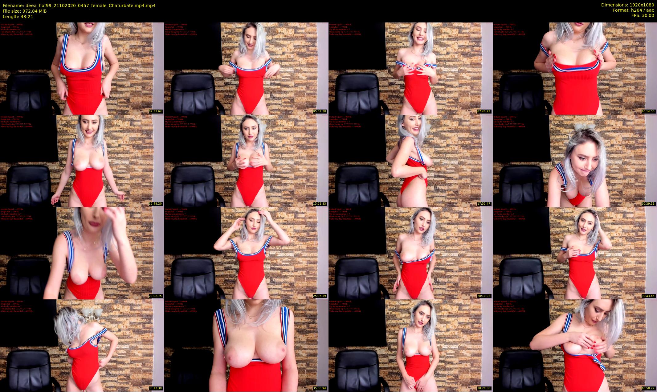 deea_hot99 — 44 minute Chaturbate female cam show recording, 1080p, Oct 21, 2020
