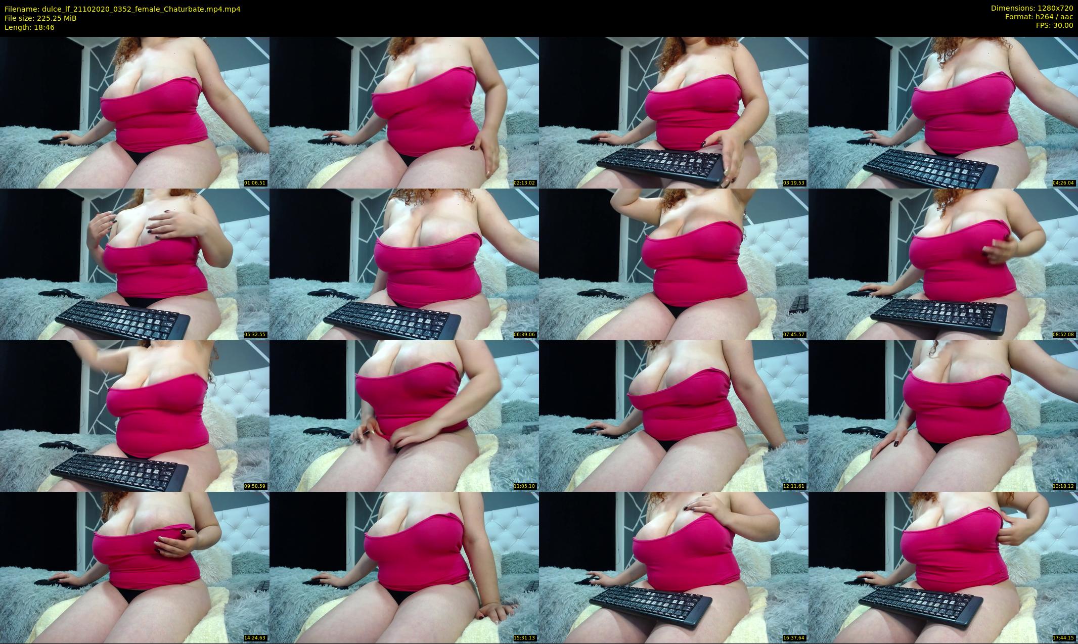 dulce_lf — 19 minute Chaturbate female cam show recording, 720p, Oct 21, 2020