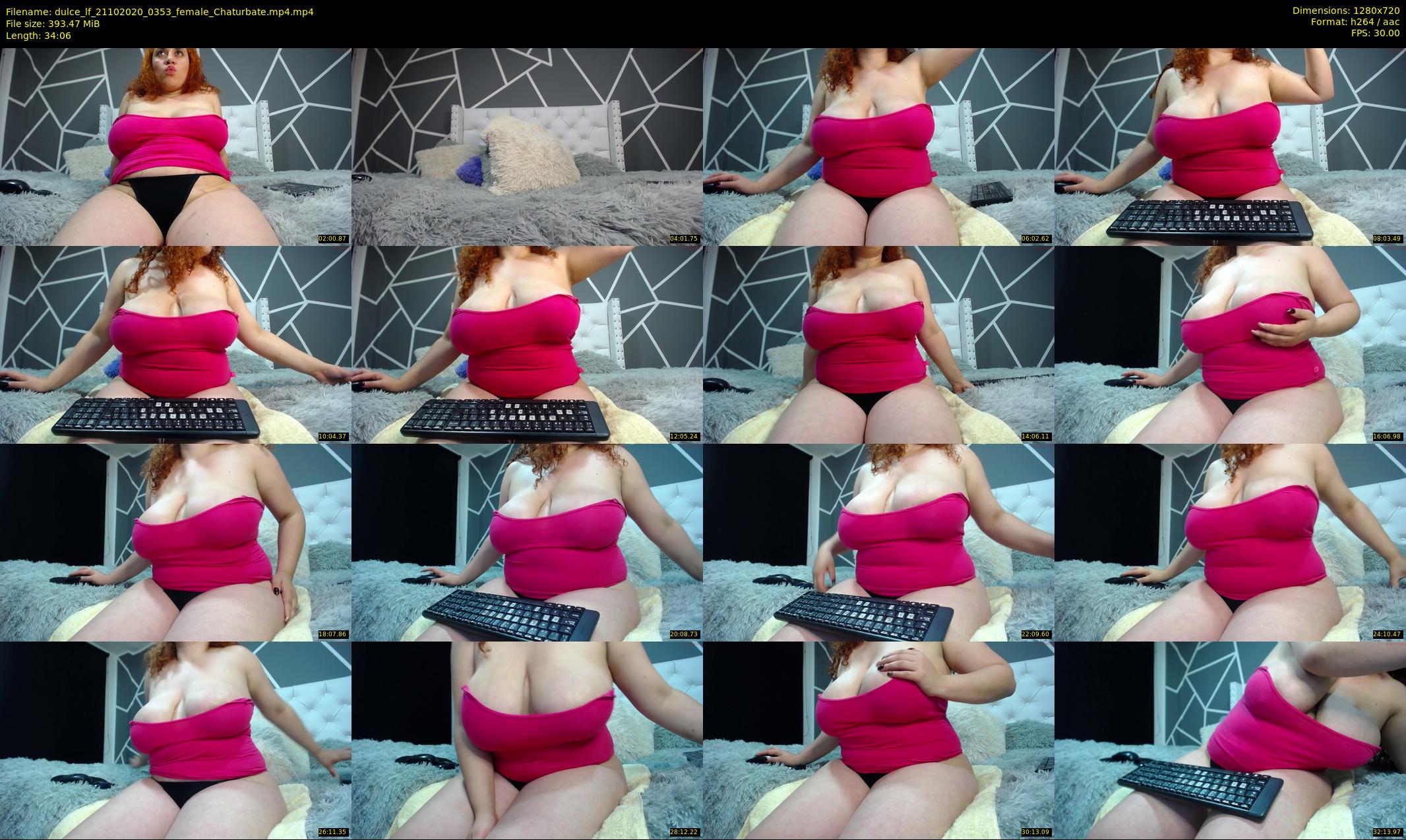 dulce_lf — 35 minute Chaturbate female cam show recording, 720p, Oct 21, 2020