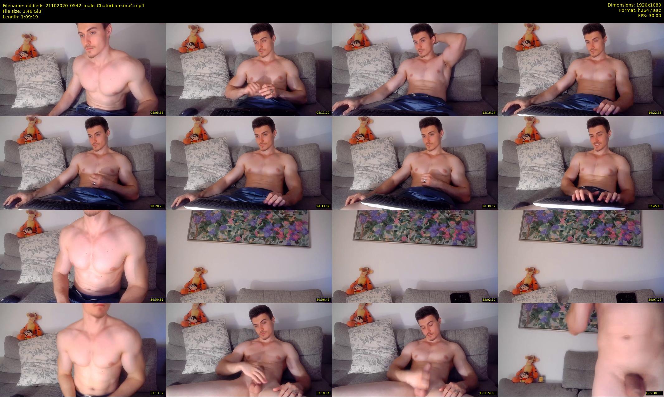 eddieds — 70 minute Chaturbate male cam show recording, 1080p, Oct 21, 2020
