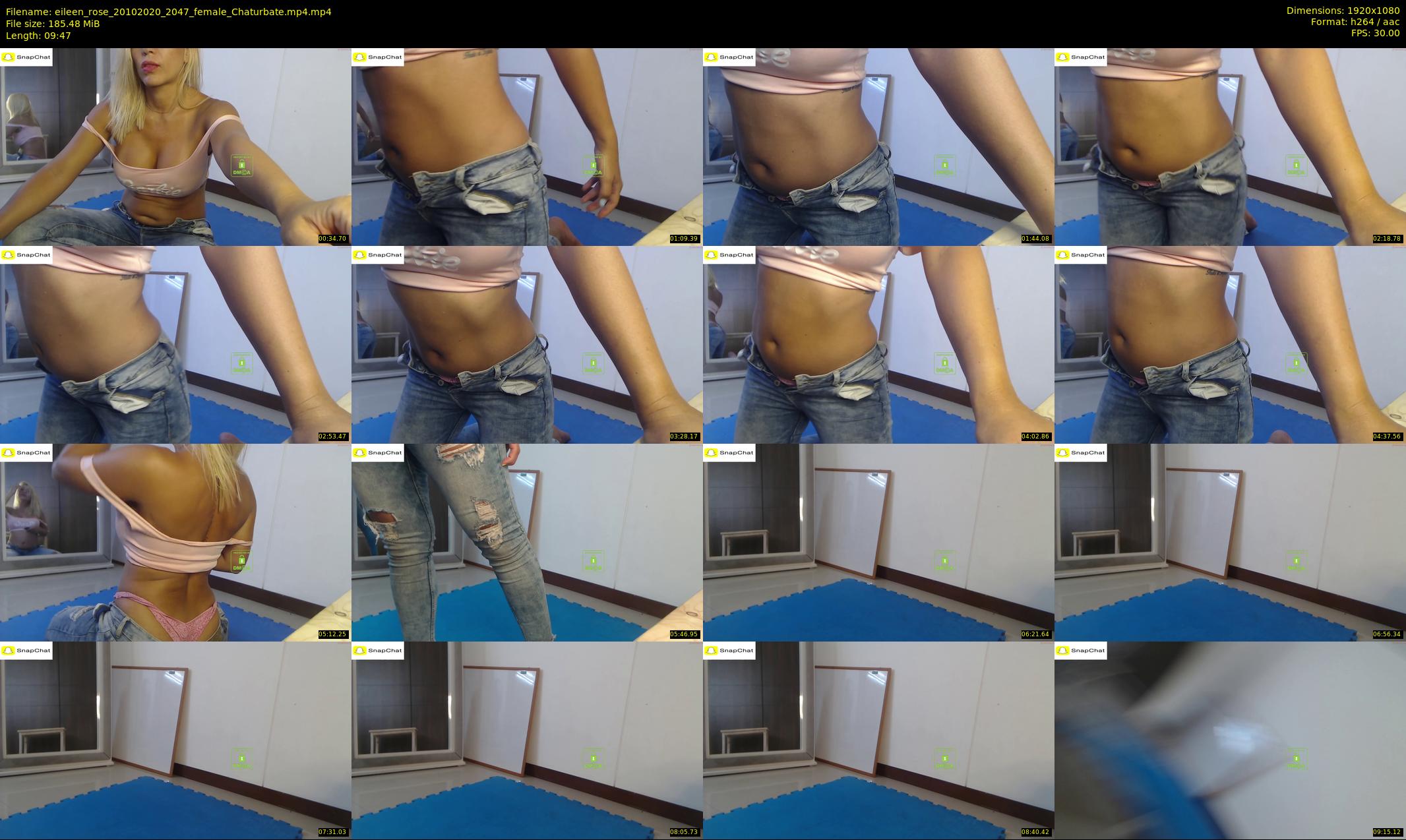 eileen_rose — 10 minute Chaturbate female cam show recording, 1080p, Oct 20, 2020