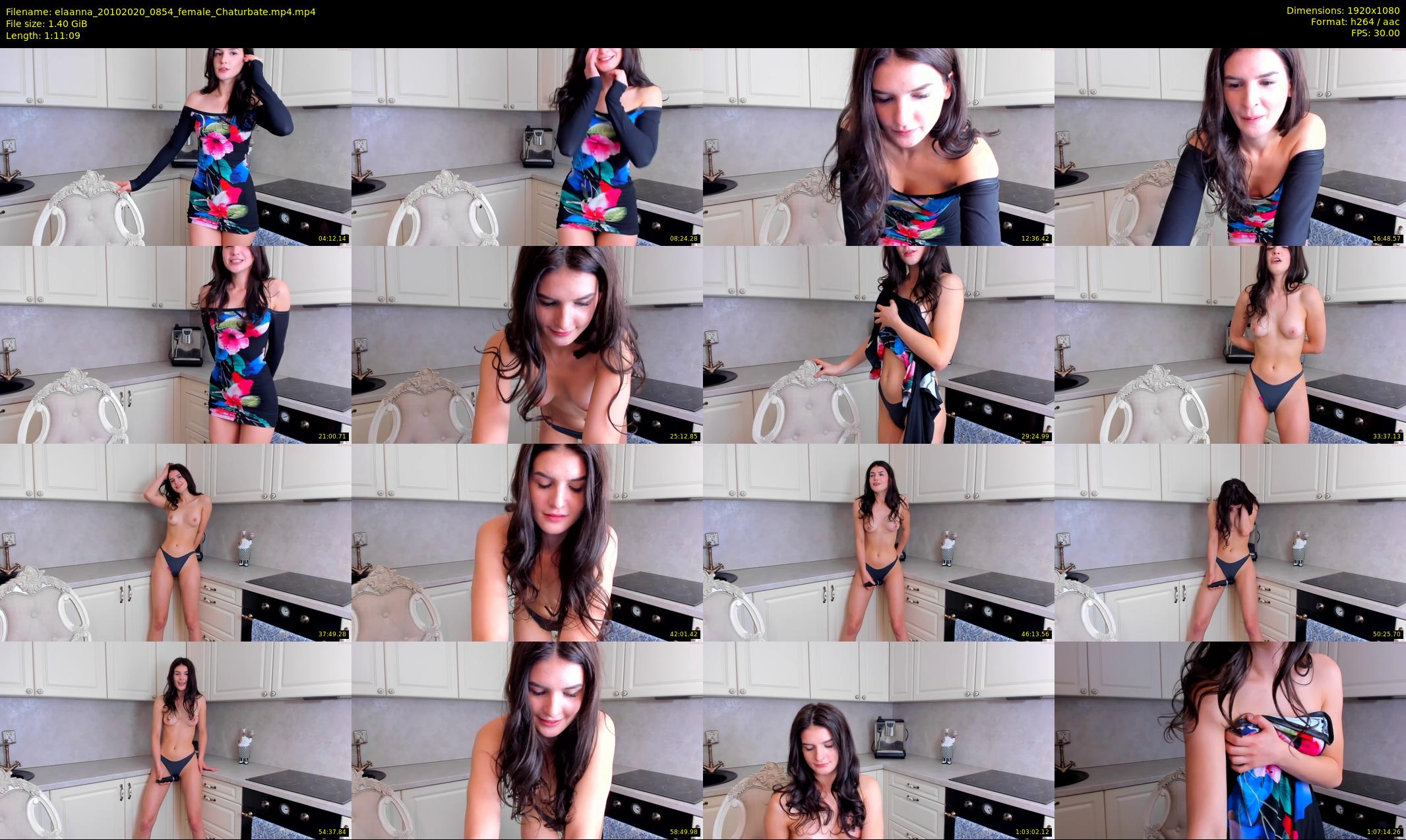 elaanna — 72 minute Chaturbate female cam show recording, 1080p, Oct 20, 2020