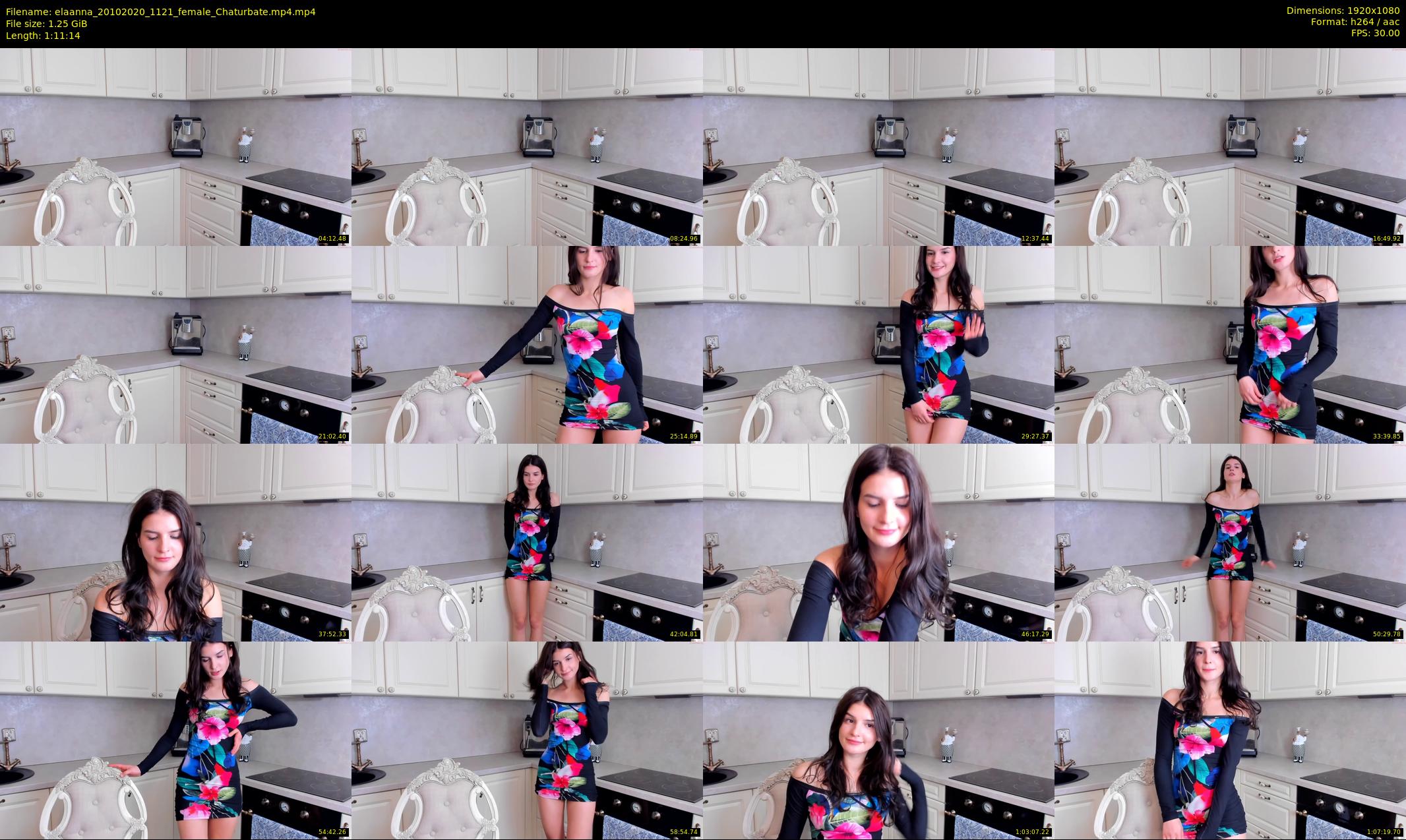 elaanna — 72 minute Chaturbate female cam show recording, 1080p, Oct 20, 2020