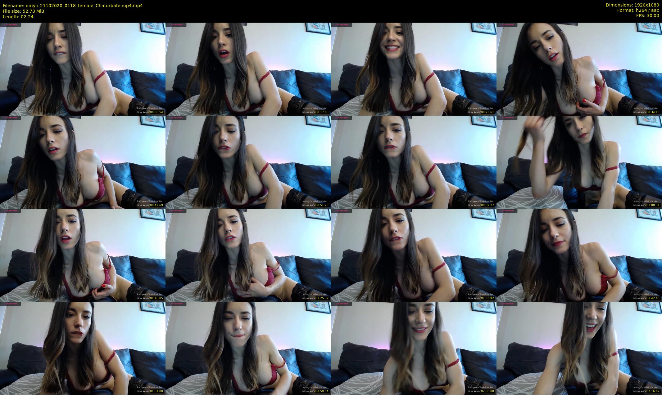 emyii — 3 minute Chaturbate female cam show recording, 1080p, Oct 21, 2020