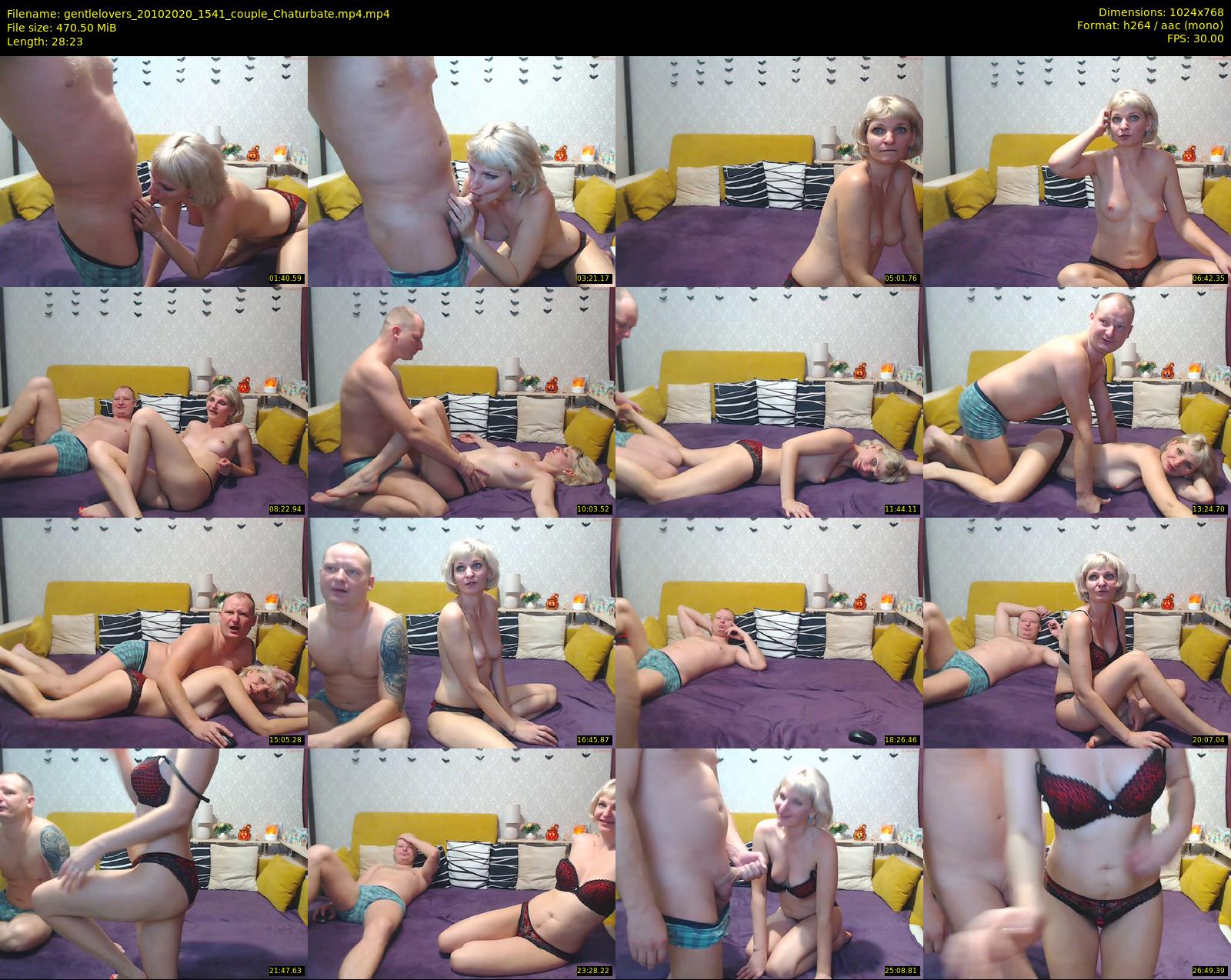 gentlelovers — 29 minute Chaturbate couple cam show recording, 720p, Oct 20, 2020