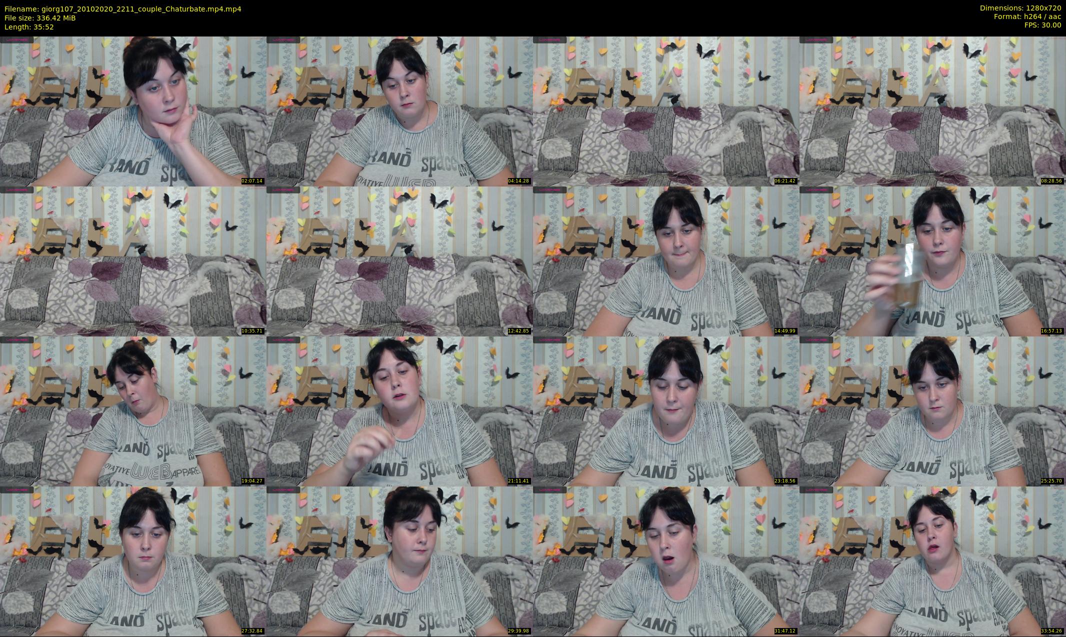 giorg107 — 36 minute Chaturbate couple cam show recording, 720p, Oct 20, 2020