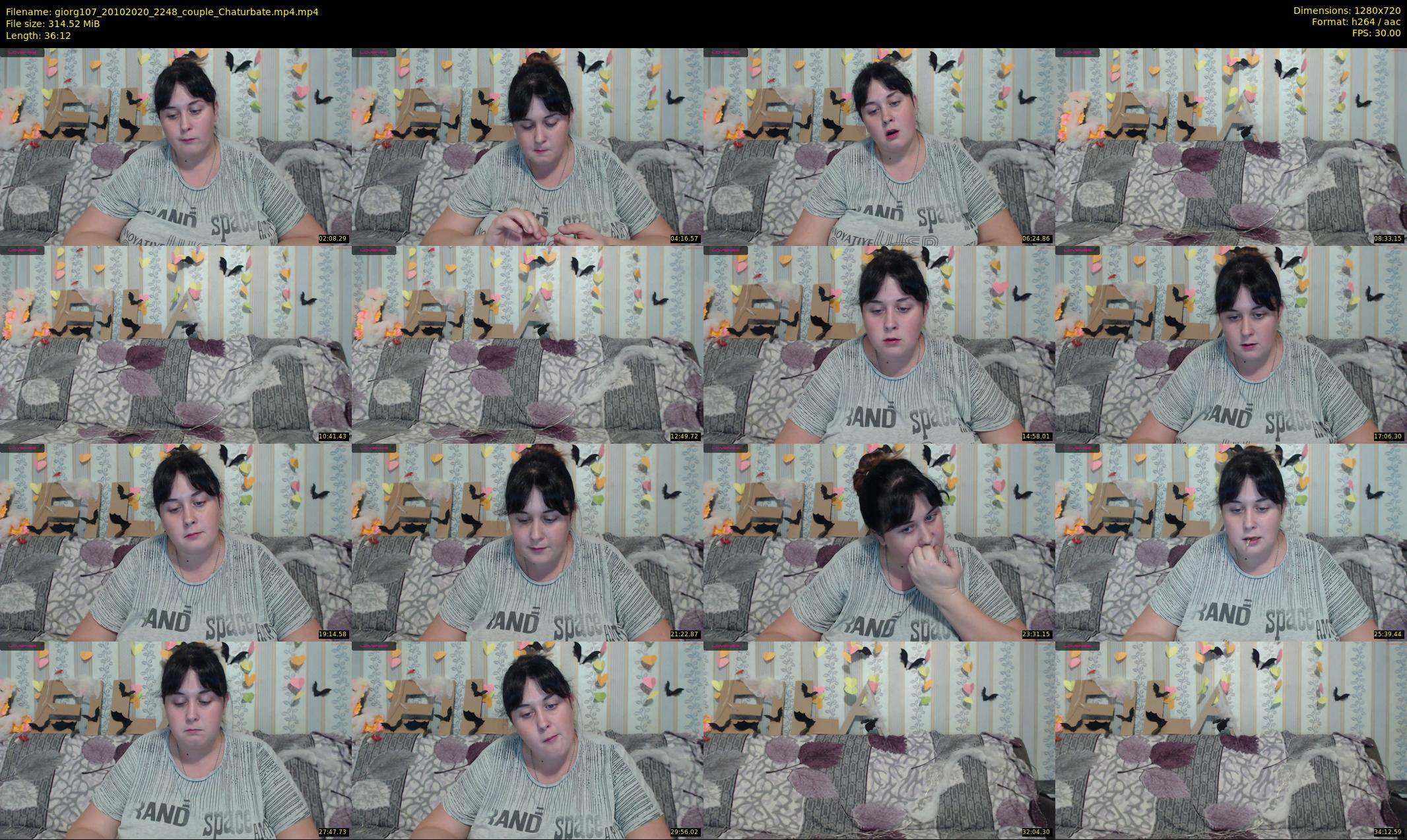 giorg107 — 37 minute Chaturbate couple cam show recording, 720p, Oct 20, 2020
