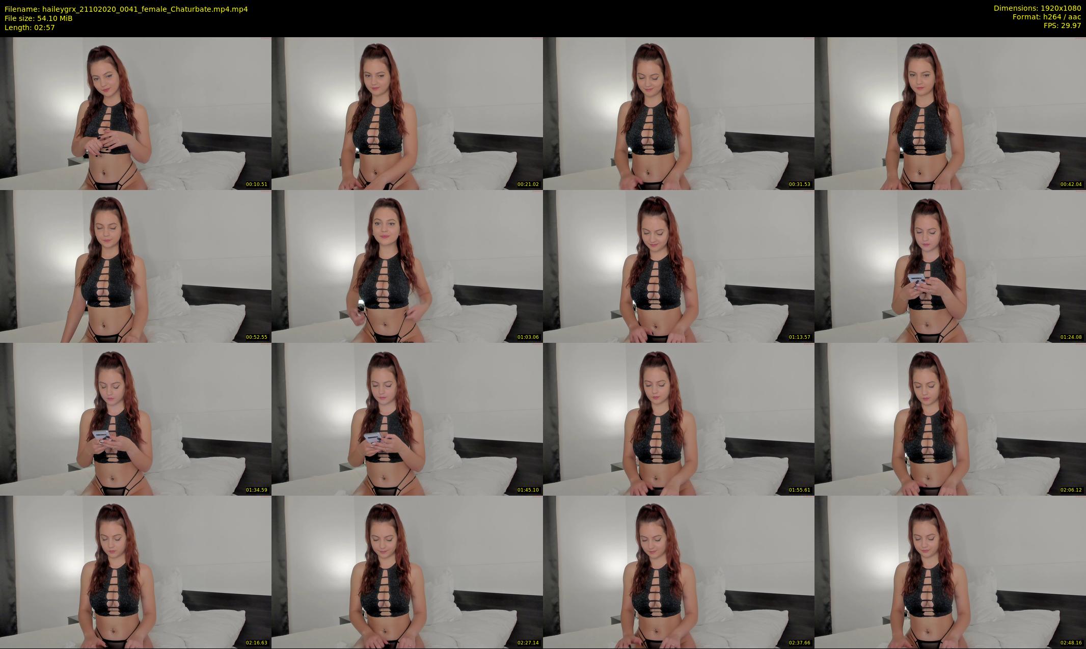 haileygrx — 3 minute Chaturbate female cam show recording, 1080p, Oct 21, 2020