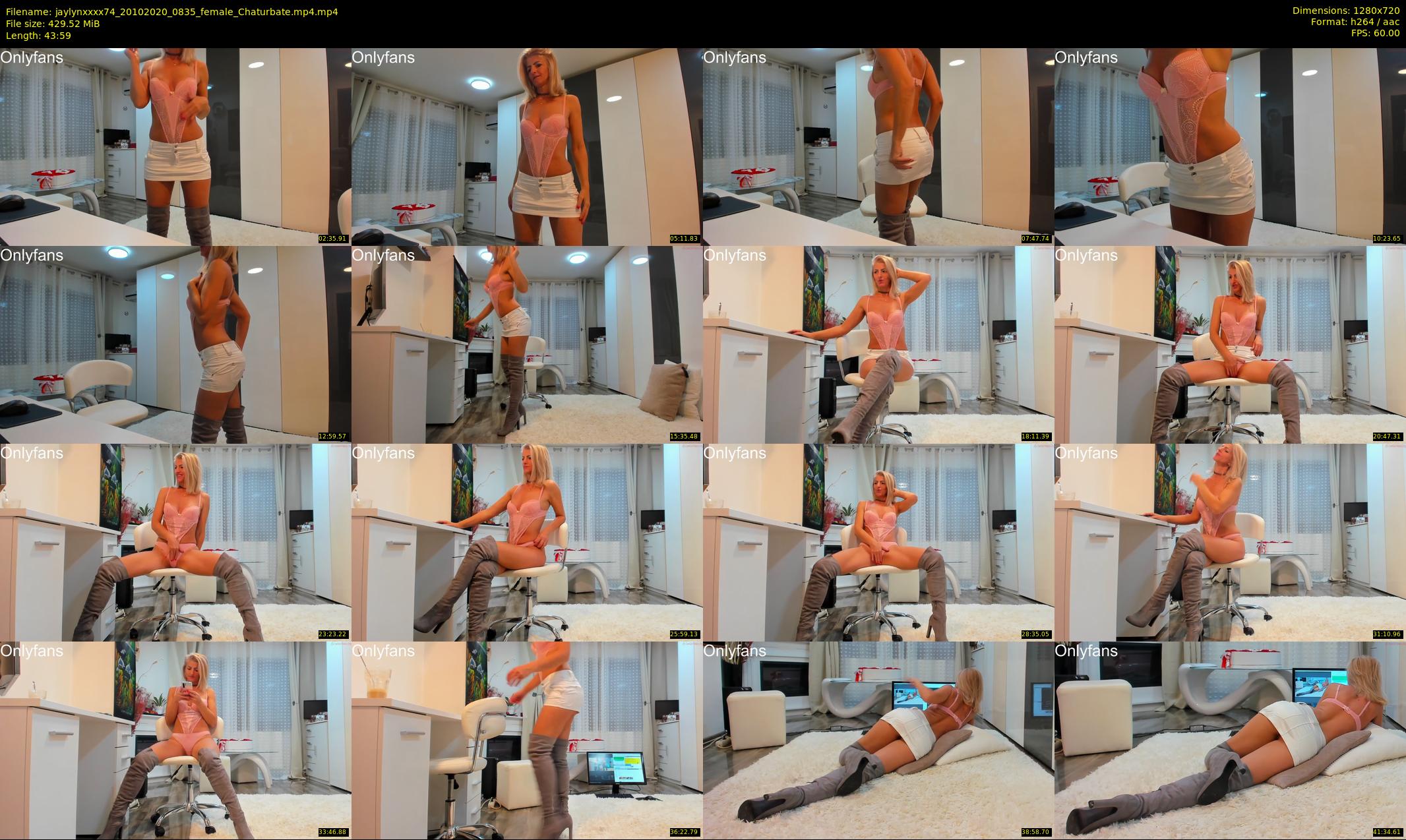jaylynxxxx74 — 44 minute Chaturbate female cam show recording, 720p, Oct 20, 2020