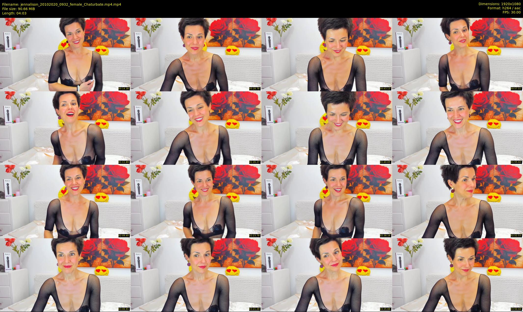 jennalison — 5 minute Chaturbate female cam show recording, 1080p, Oct 20, 2020