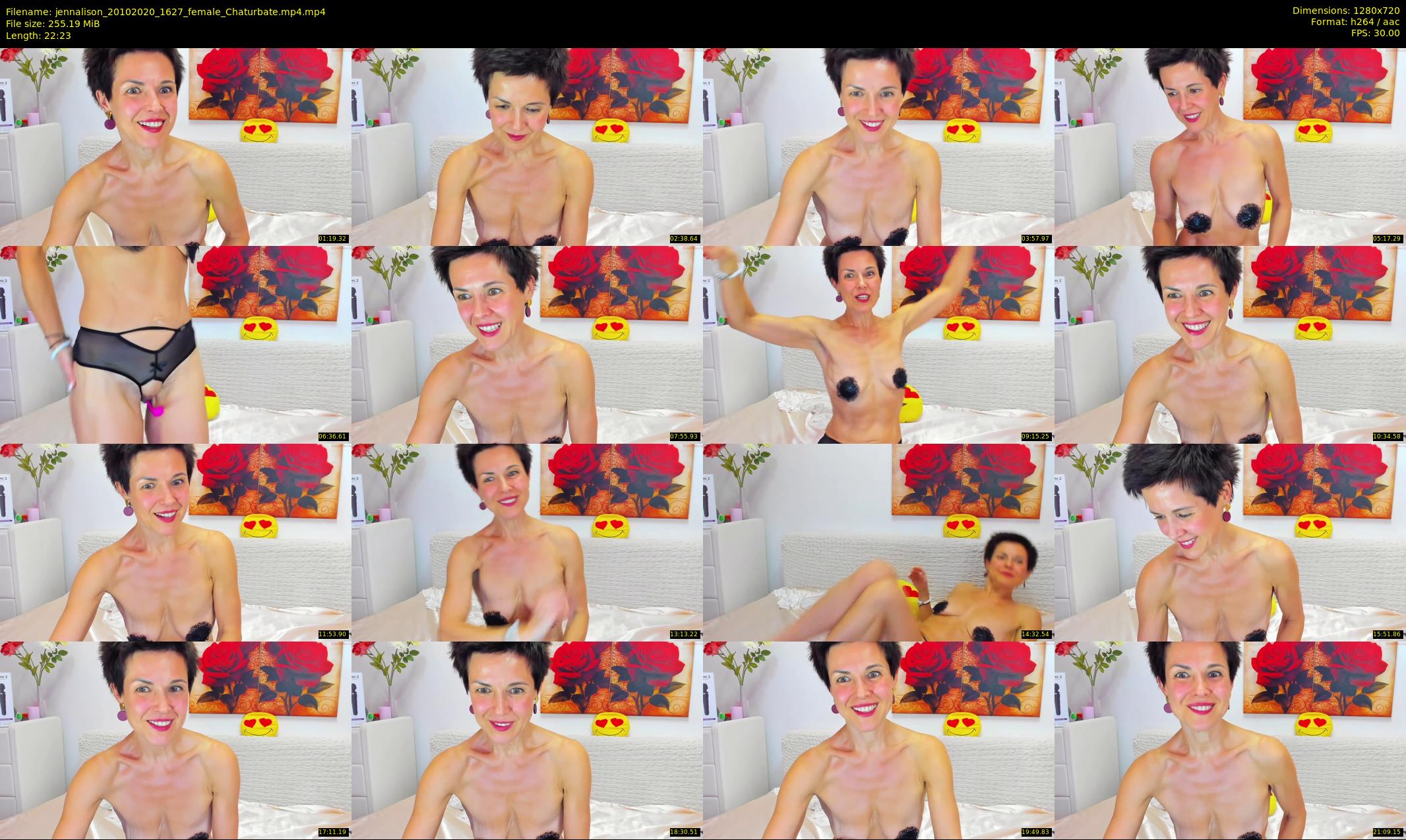 jennalison — 23 minute Chaturbate female cam show recording, 720p, Oct 20, 2020