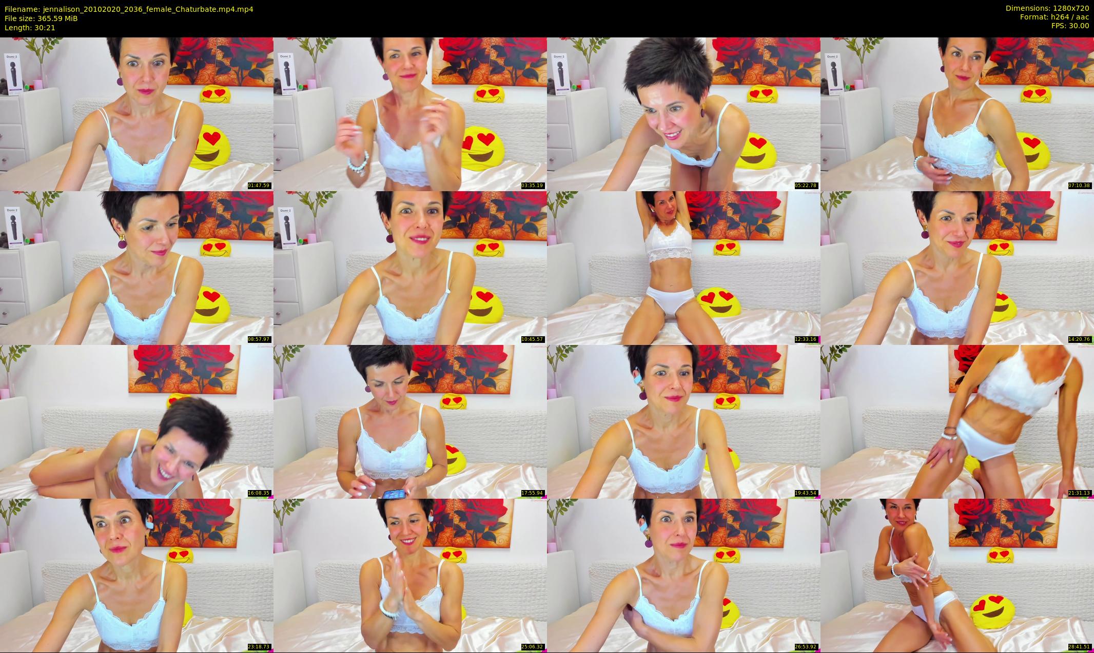 jennalison — 31 minute Chaturbate female cam show recording, 720p, Oct 20, 2020