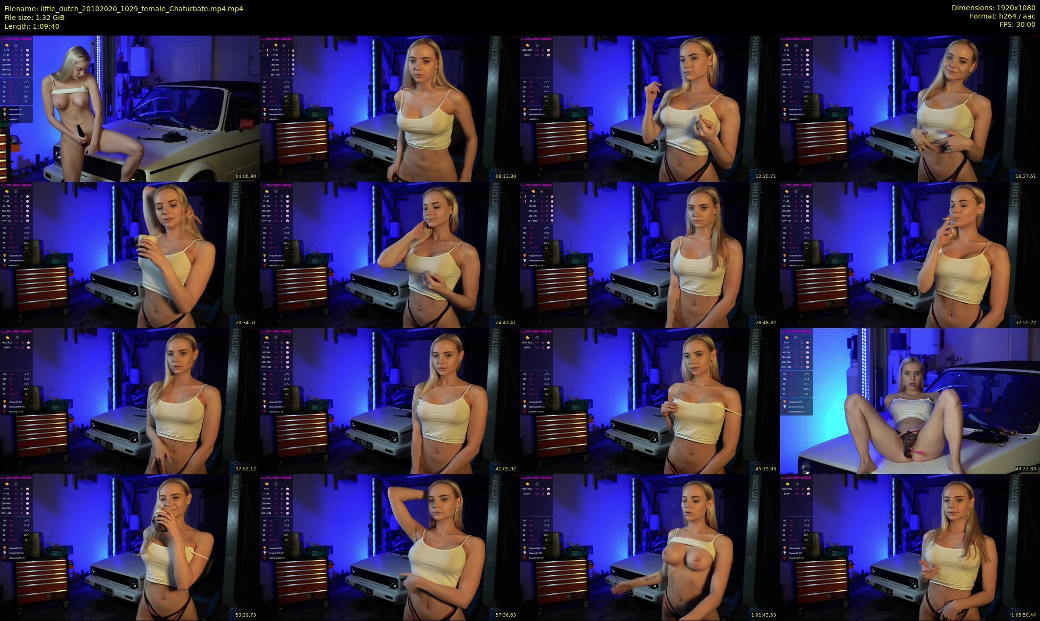 little_dutch — 70 minute Chaturbate female cam show recording, 1080p, Oct 20, 2020