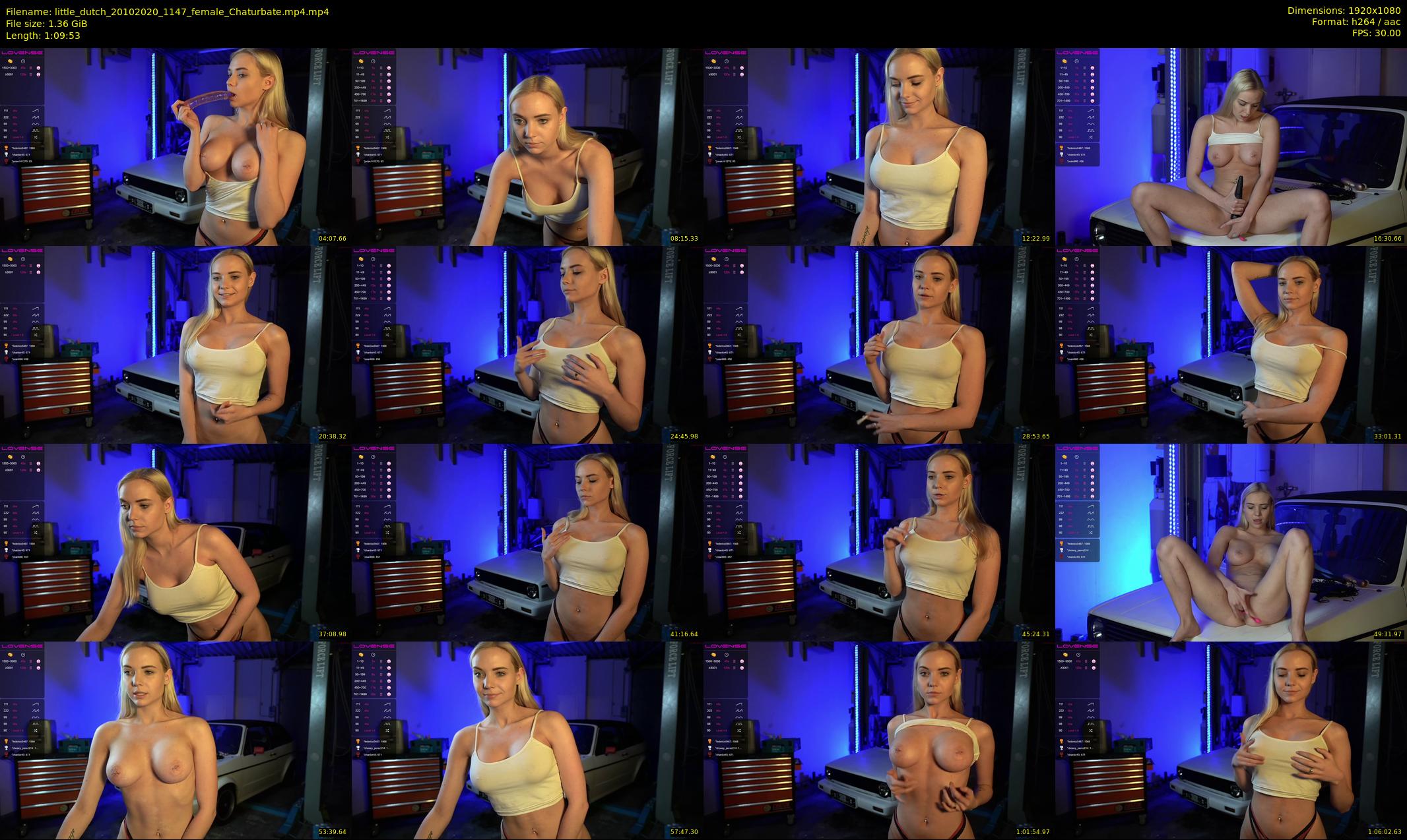 little_dutch — 70 minute Chaturbate female cam show recording, 1080p, Oct 20, 2020