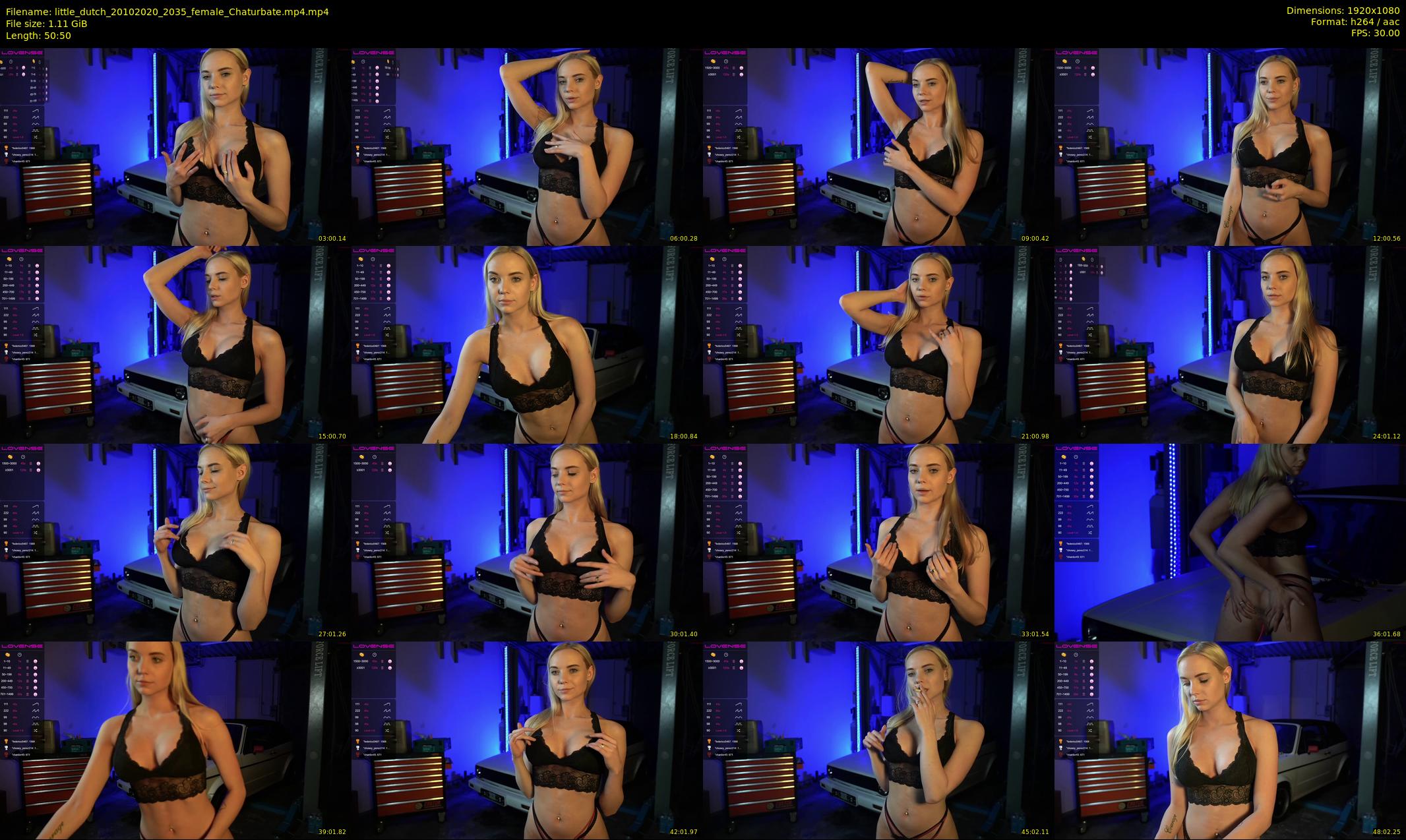little_dutch — 51 minute Chaturbate female cam show recording, 1080p, Oct 20, 2020