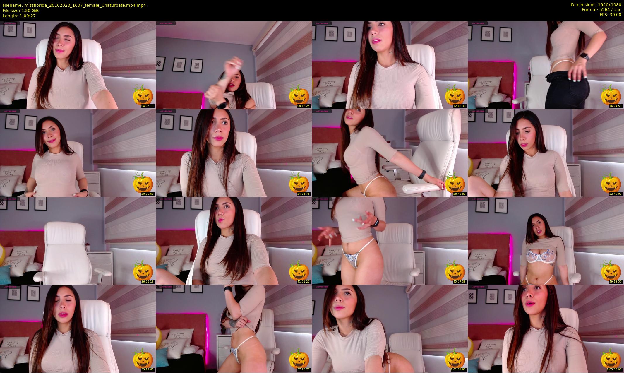missflorida — 70 minute Chaturbate female cam show recording, 1080p, Oct 20, 2020