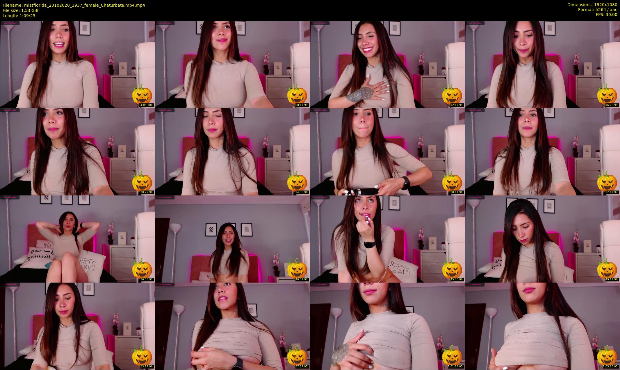 missflorida — 70 minute Chaturbate female cam show recording, 1080p, Oct 20, 2020