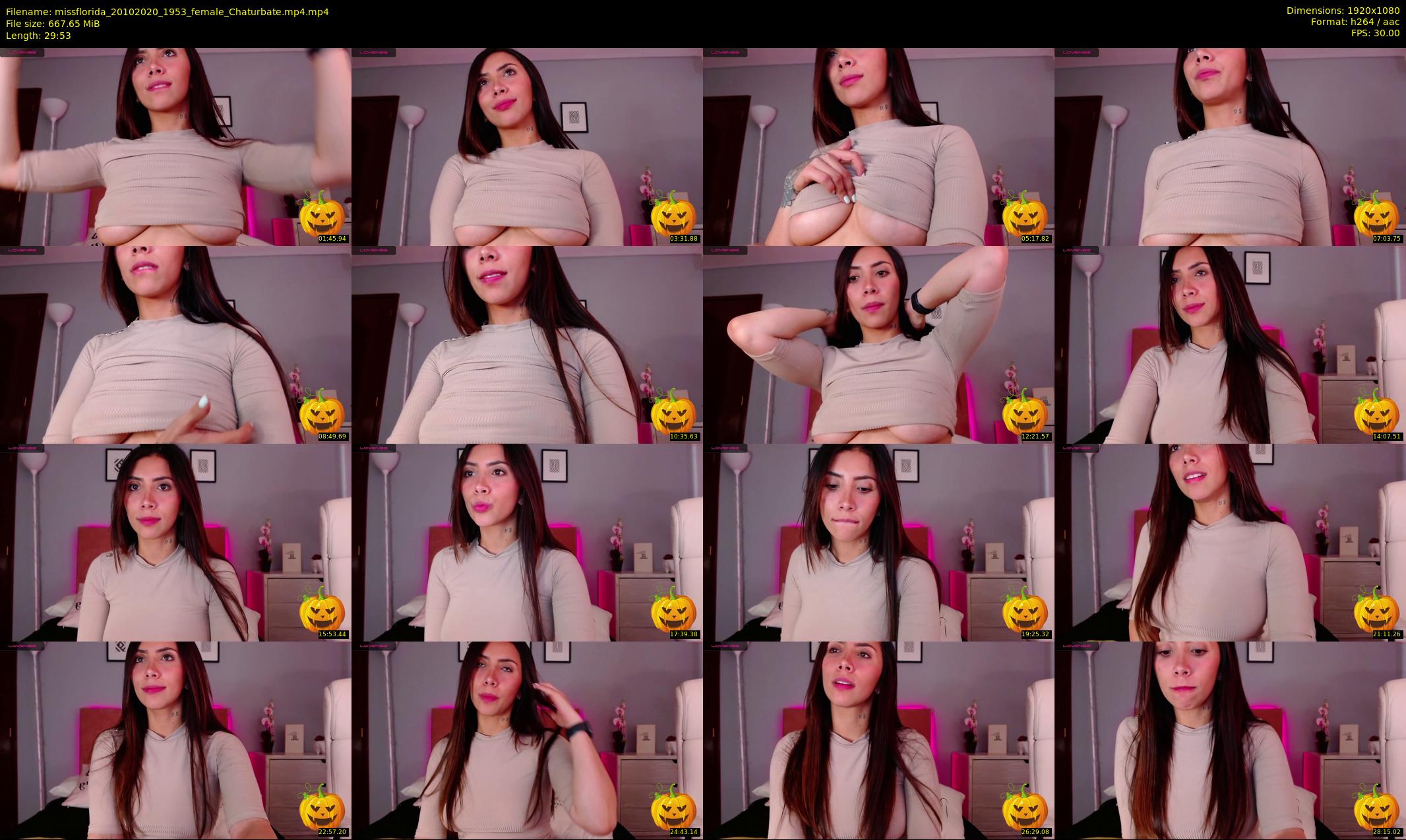 missflorida — 30 minute Chaturbate female cam show recording, 1080p, Oct 20, 2020
