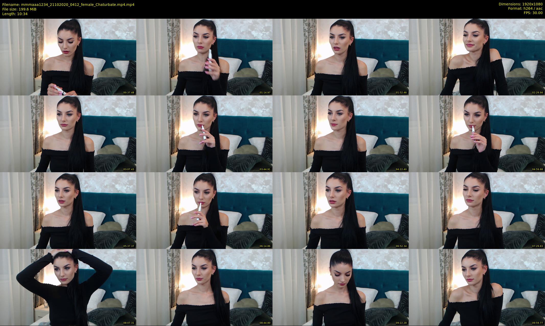 mmmaaa1234 — 11 minute Chaturbate female cam show recording, 1080p, Oct 21, 2020