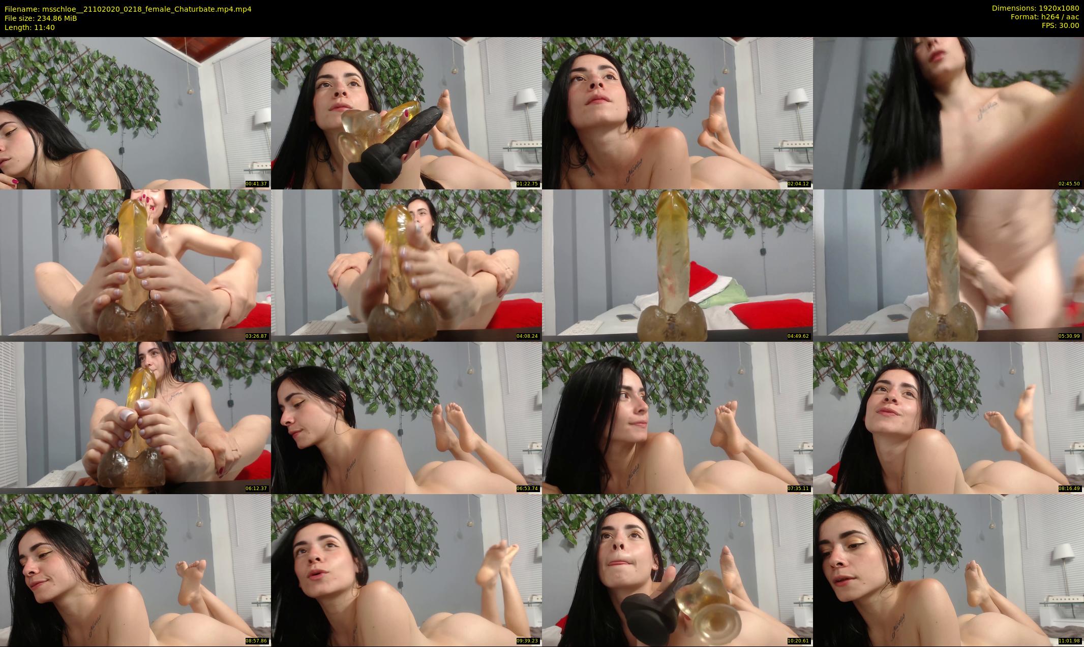 msschloe_ — 12 minute Chaturbate female cam show recording, 1080p, Oct 21, 2020