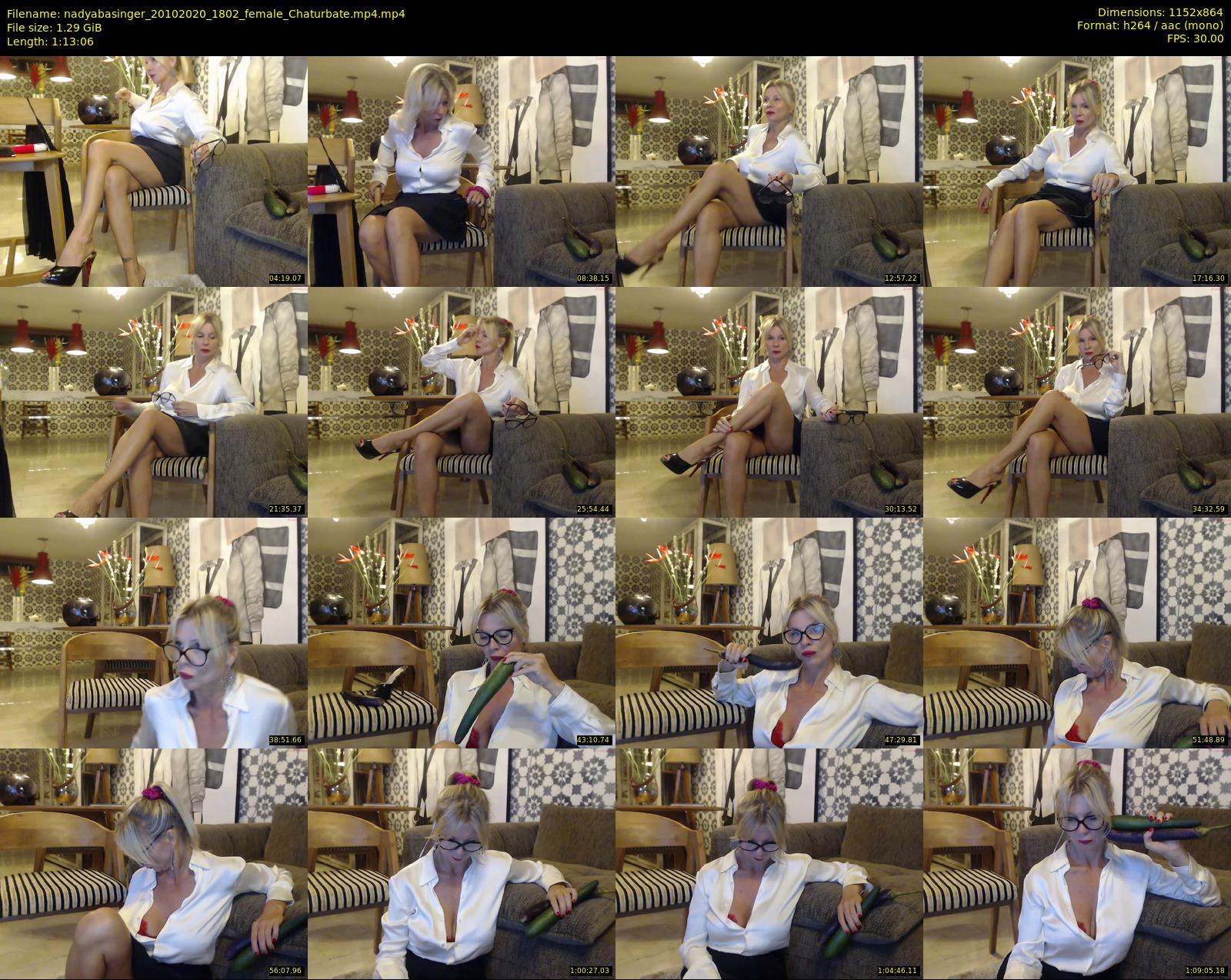 nadyabasinger — 74 minute Chaturbate female cam show recording, 720p, Oct 20, 2020