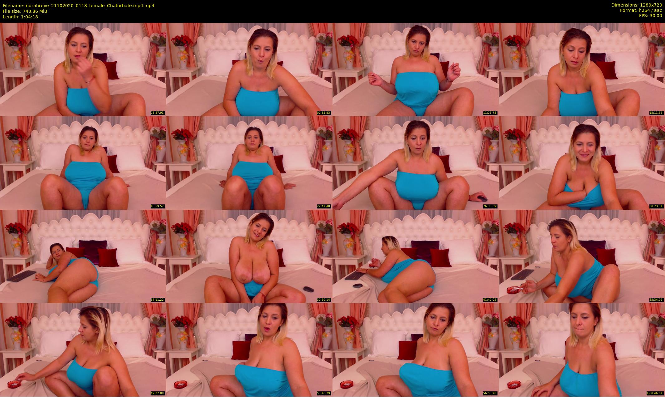 norahreve — 65 minute Chaturbate female cam show recording, 720p, Oct 21, 2020