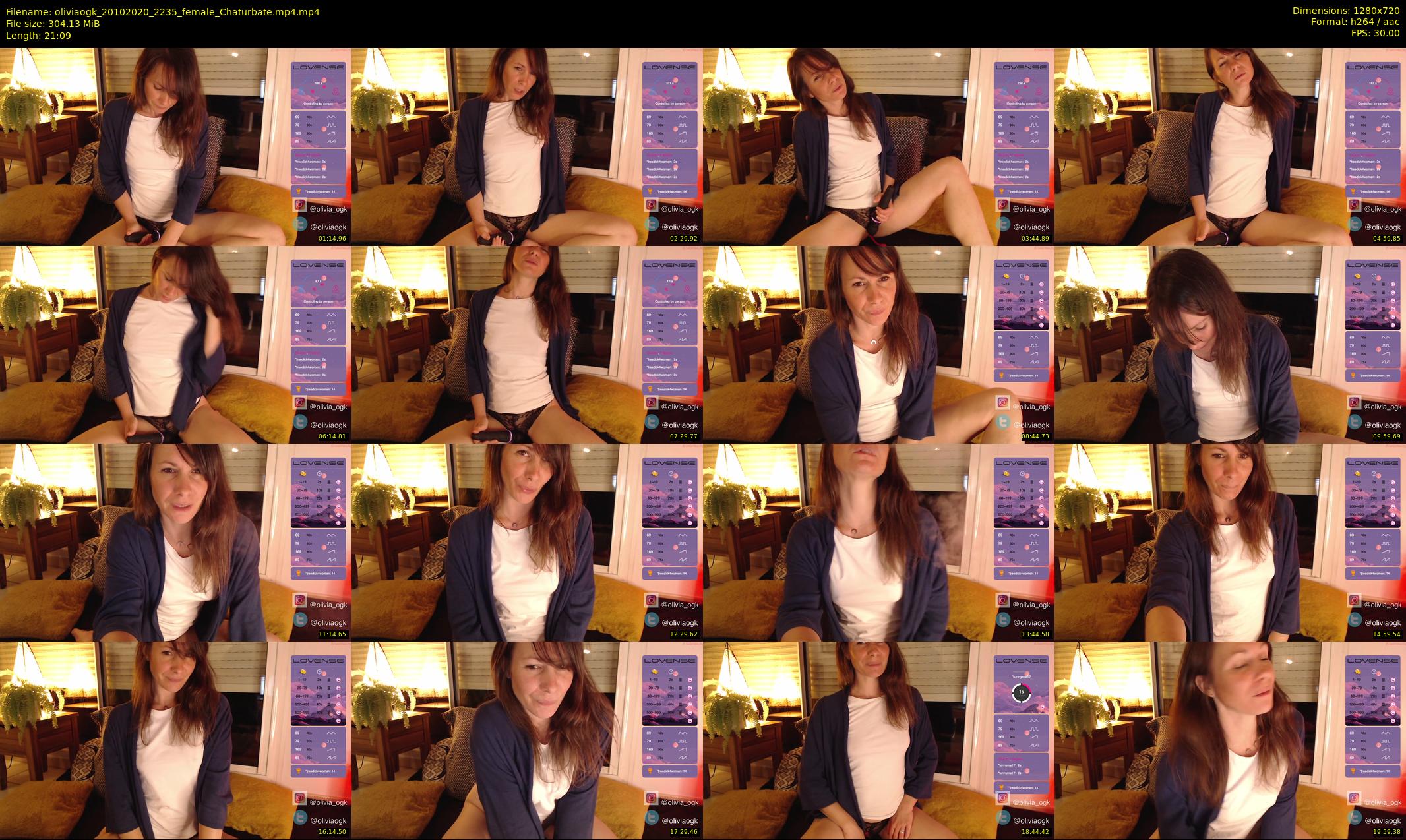 oliviaogk — 22 minute Chaturbate female cam show recording, 720p, Oct 20, 2020
