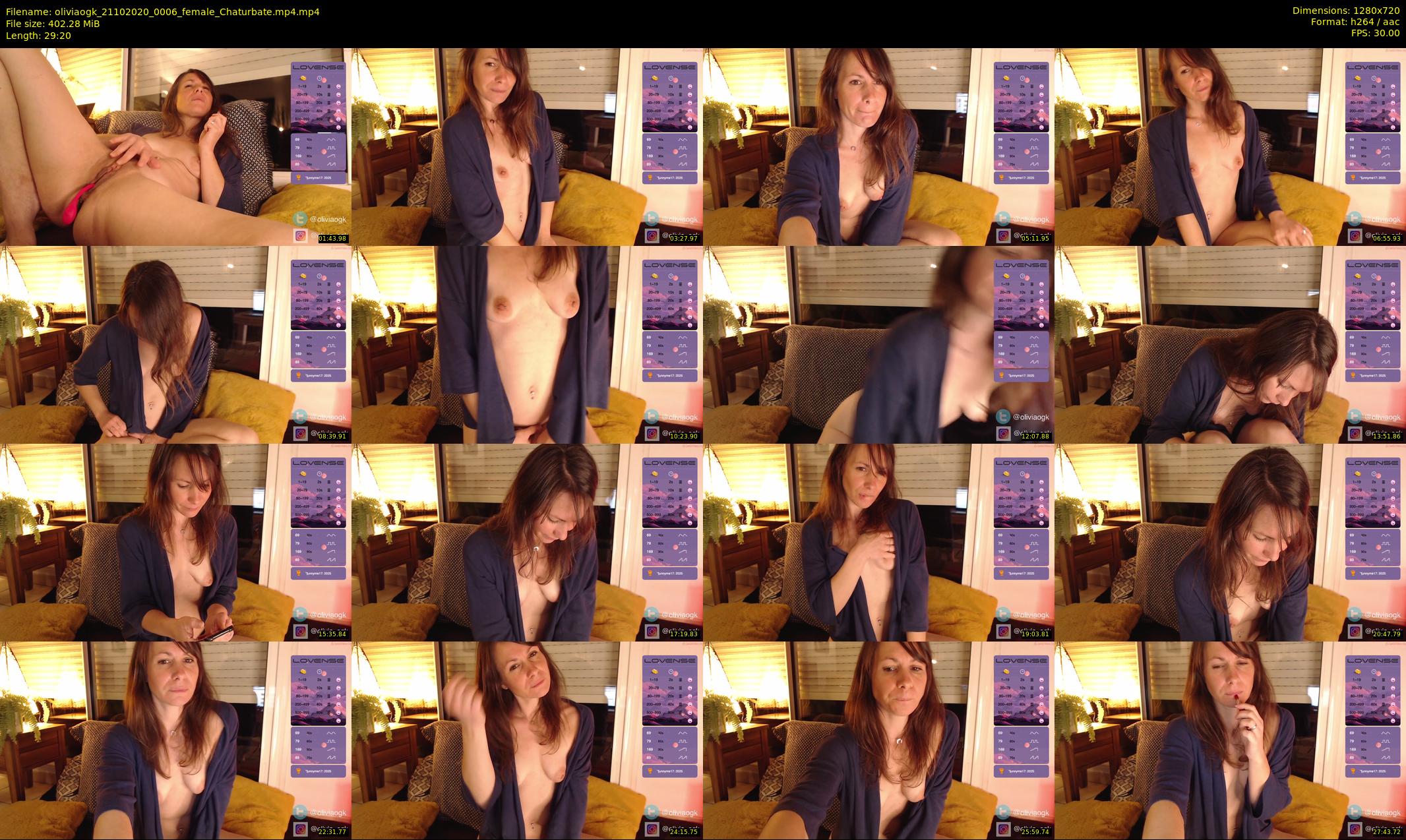 oliviaogk — 30 minute Chaturbate female cam show recording, 720p, Oct 21, 2020