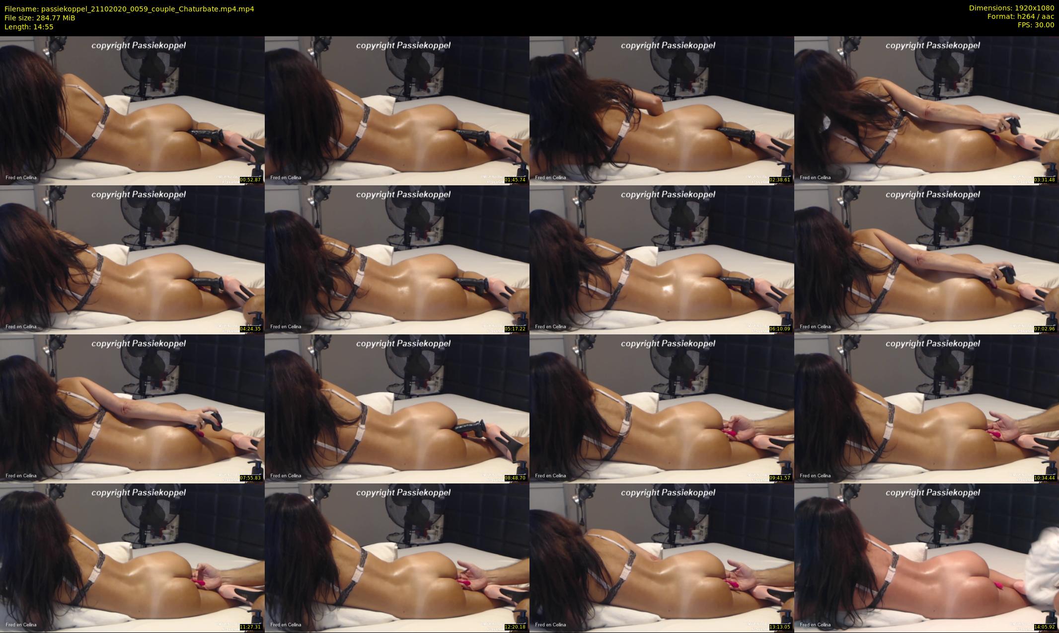 passiekoppel — 15 minute Chaturbate couple cam show recording, 1080p, Oct 21, 2020