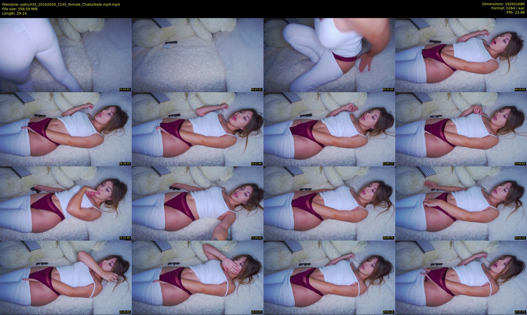 patry333 — 30 minute Chaturbate female cam show recording, 1080p, Oct 20, 2020
